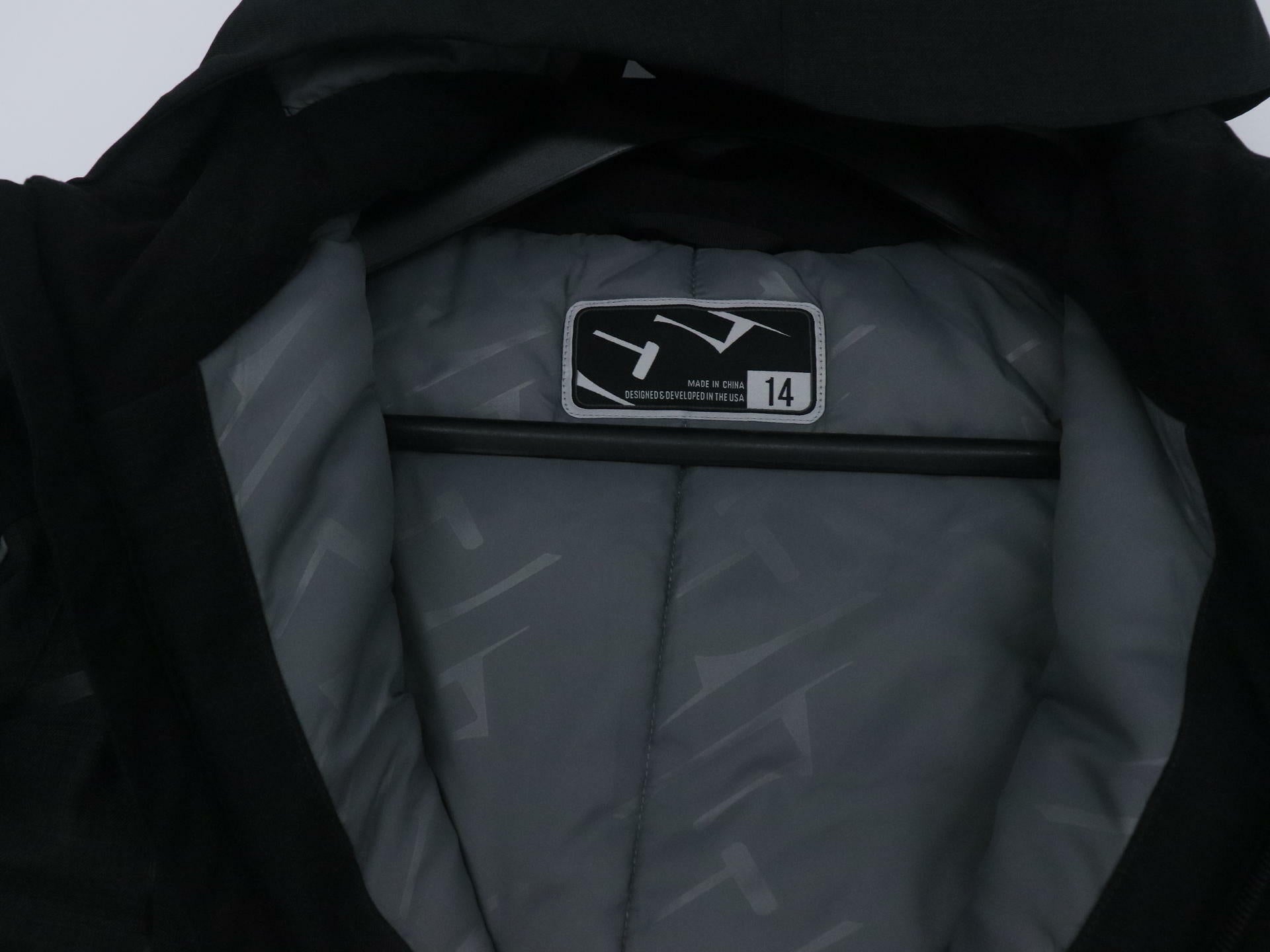 OPEN BOX - 509 Mono Suit Insulated Snow BLACK- YOUTH sz14 - F03003200-014-051