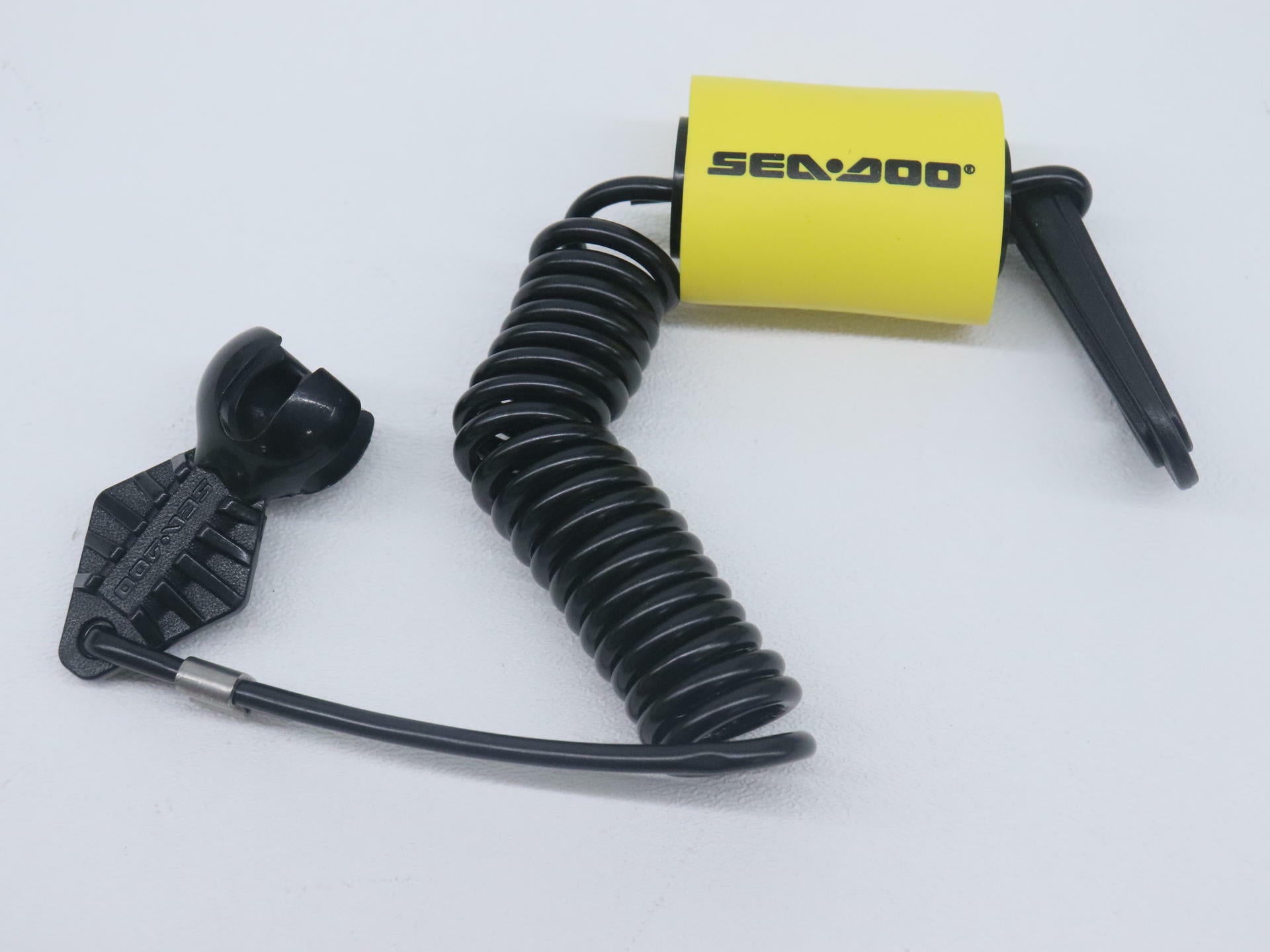 OPEN BOX - OEM Sea-Doo Safety Lanyard Key Cord & Clip Spark- 278002843 278003410