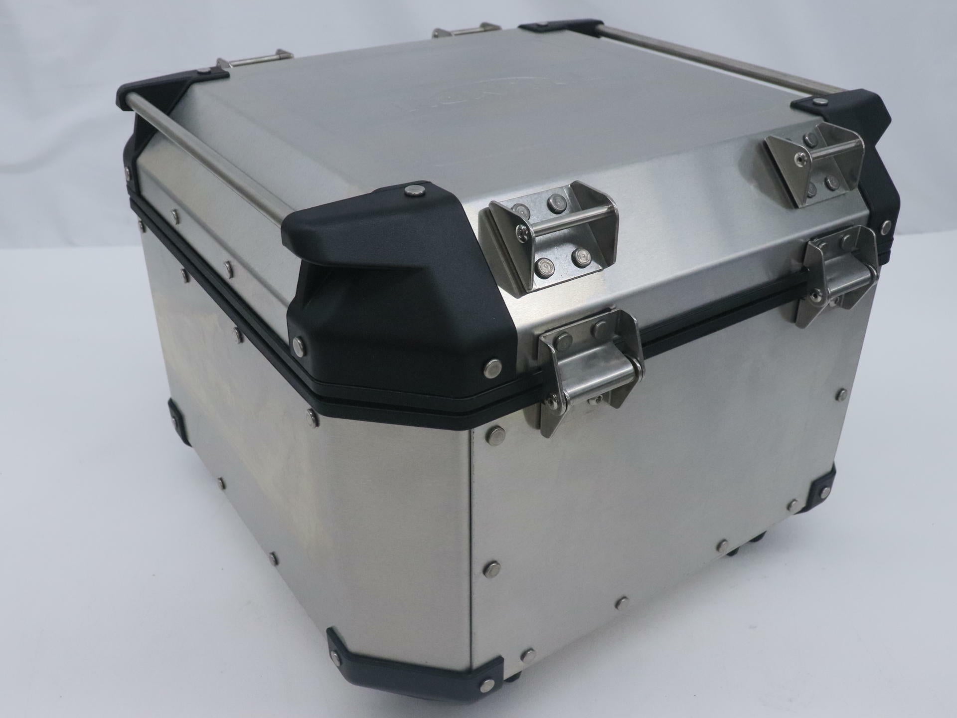 OPEN BOX - OEM Triumph Aluminum Top Box Storage - Tiger Explorer - A9500862