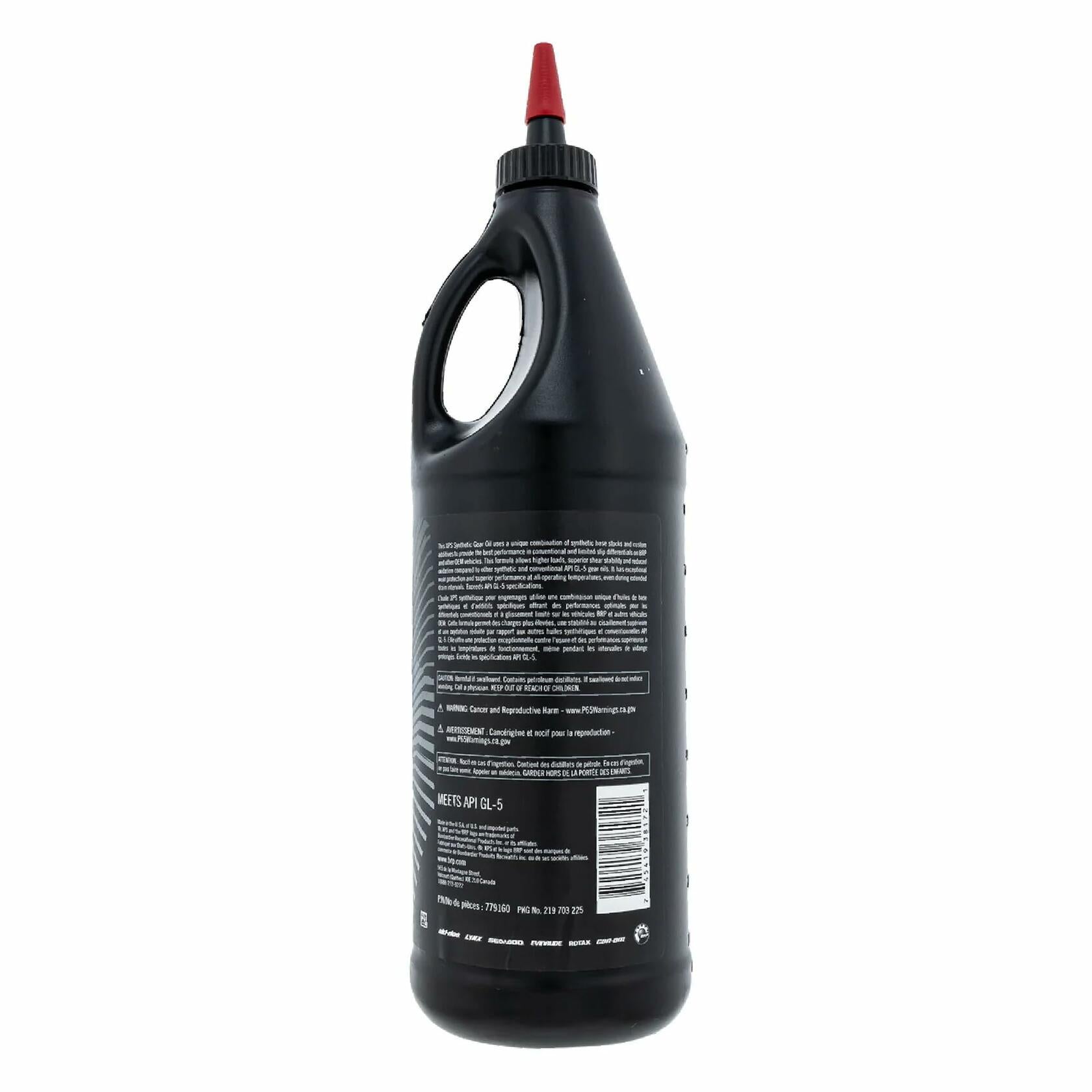 Can-Am OEM XPS 75W-140 Synthetic Gear Oil 1 Quart, 9779160