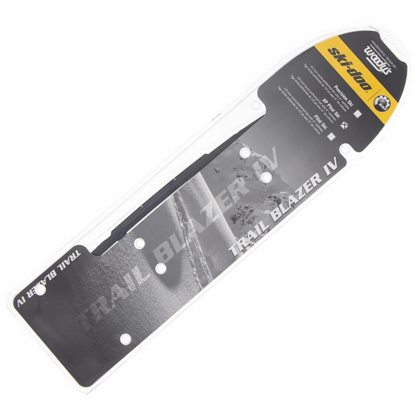 Ski-Doo BRP OEM Snowmobile Trail Blazer 6" Carbide Runner, 860200143, 860200579