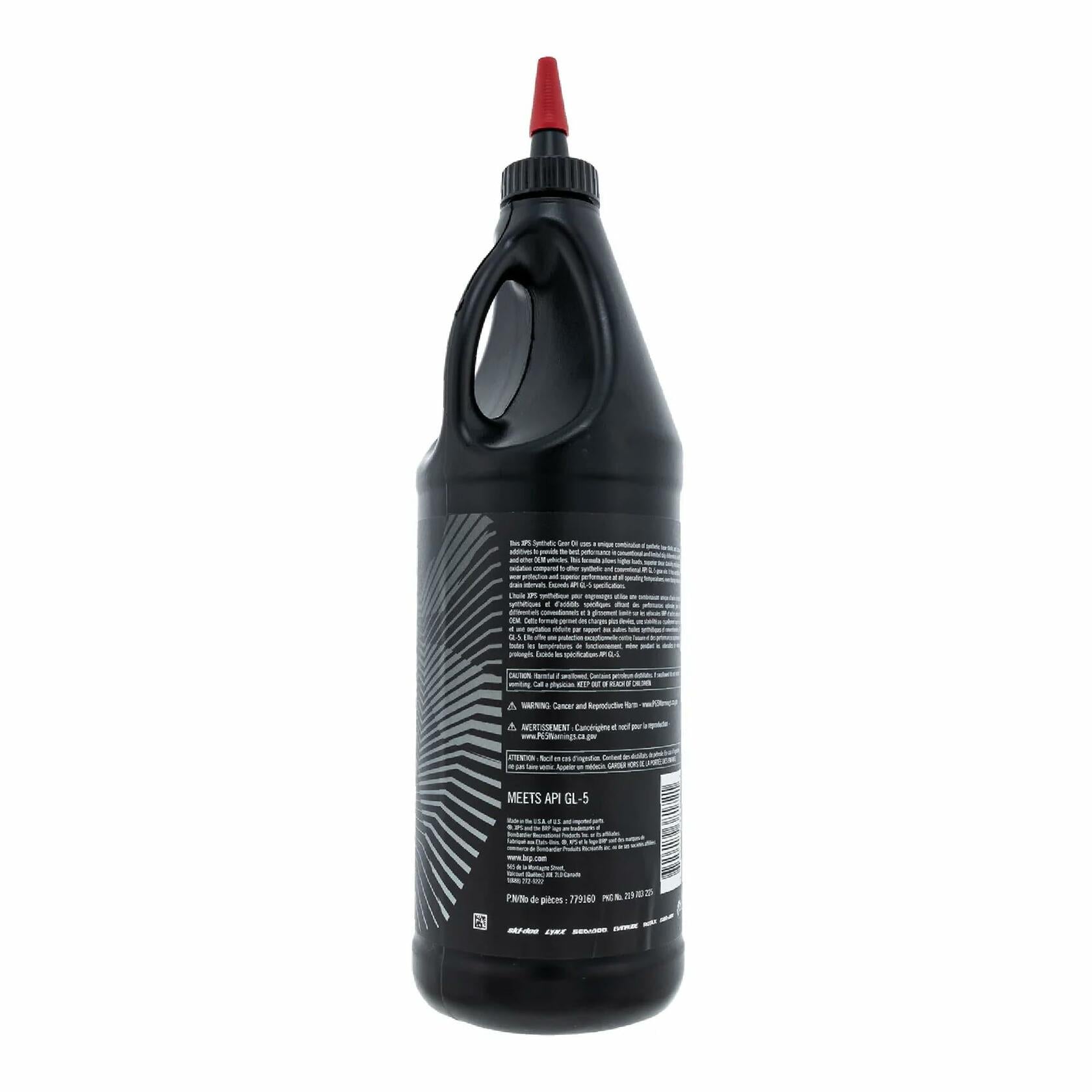 Can-Am OEM XPS 75W-140 Synthetic Gear Oil 1 Quart, 9779160