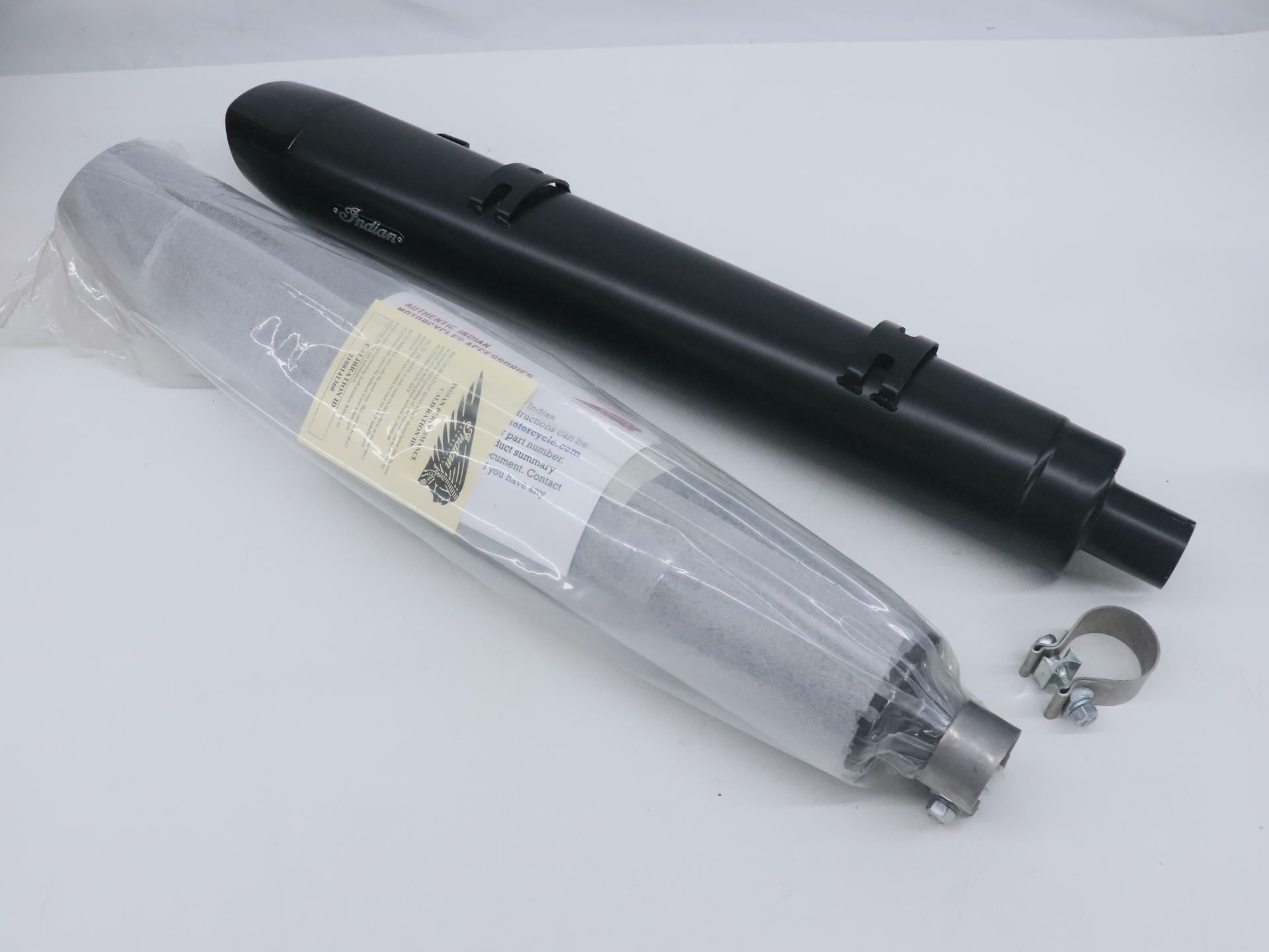 OPEN BOX - OEM Indian Slip-on Muffler Kit Stage 1- Chief Roadmaster- 2884187-266