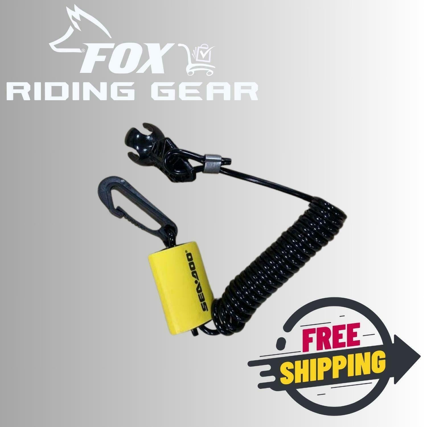 OPEN BOX - OEM Sea-Doo Safety Lanyard Key Cord & Clip - 278002843 278003410