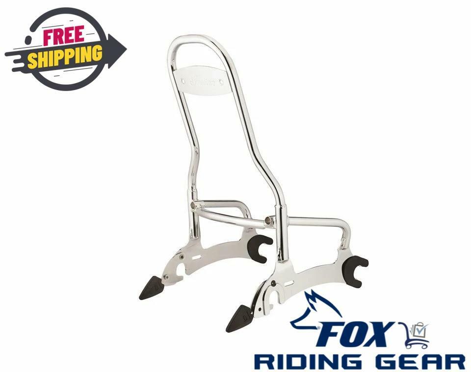 OPEN BOX - OEM Indian Sissy Bar Quick Release Tall 14inch CHROME - 2880670-156