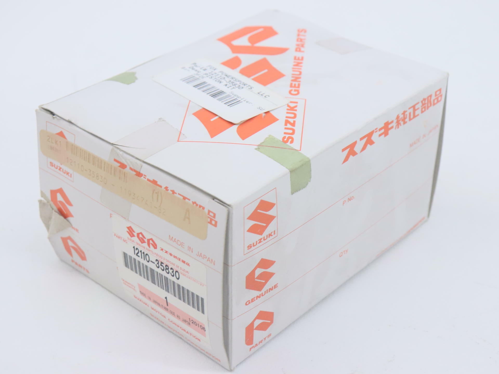 OPEN BOX - OEM Suzuki Piston w/Rings & Pin - 05-07 RMZ450  - 12110-35830