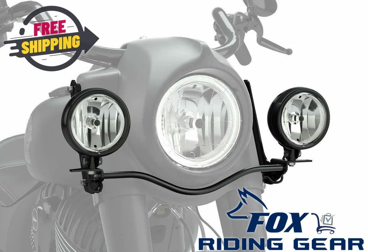 OPEN BOX - OEM Indian Driving Light Kit Black - Springfield - 2884470-266