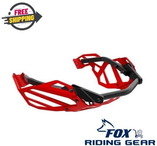 OPEN BOX - OEM Ski-Doo Lynx Front Bumper BLACK RED - MXZ Summit Rave - 860201788