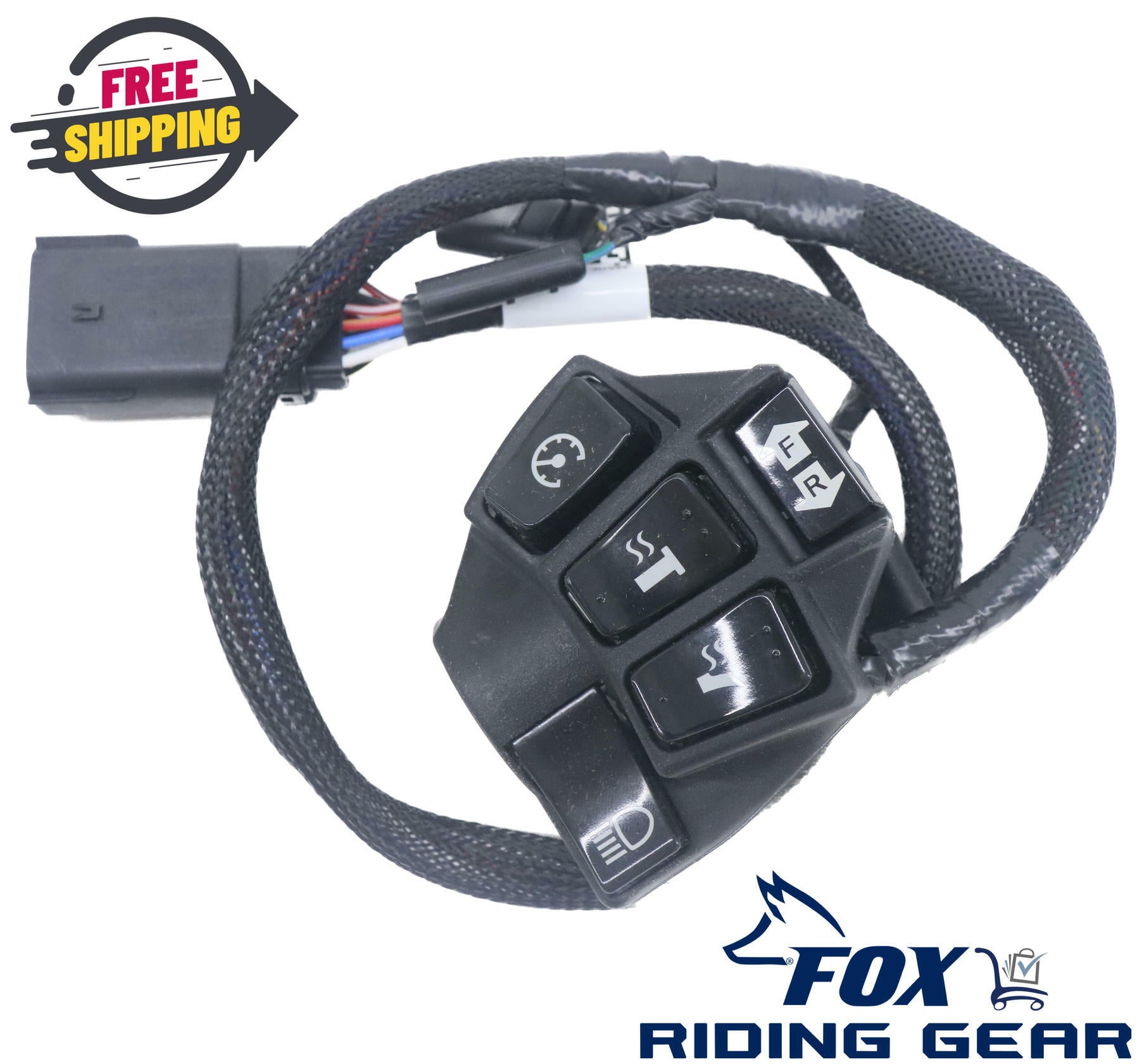 OPEN BOX - OEM Arctic Cat LEFT Dimmer Reverse Switch - Pantera 7000 - 1609-003