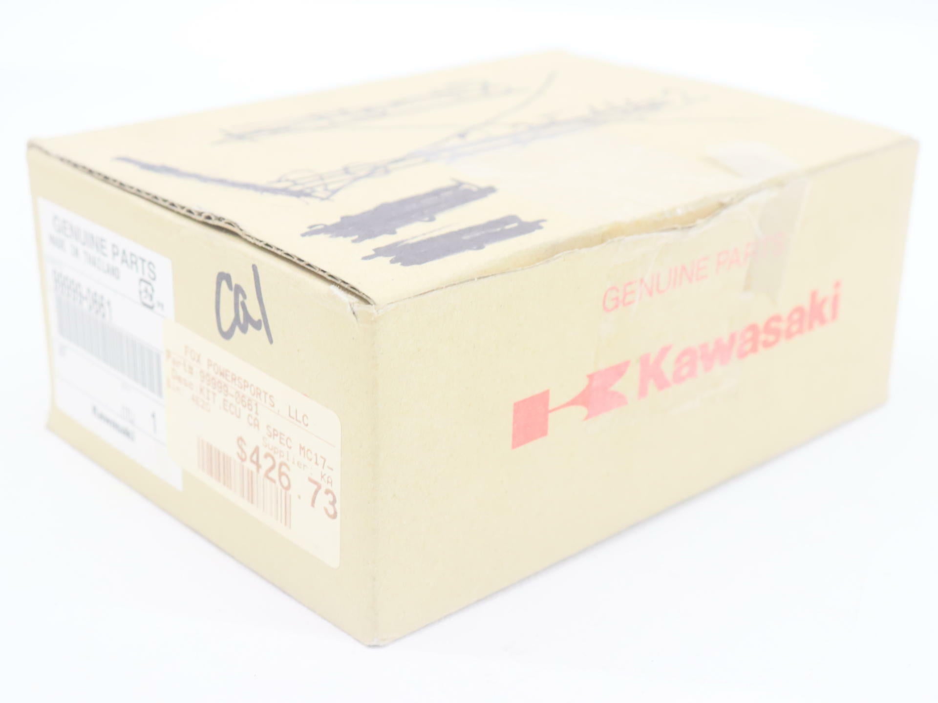 OPEN BOX - OEM Kawasaki ECU Module MC17 CA Spec- 2017-18 Z125 Pro - 99999-0661