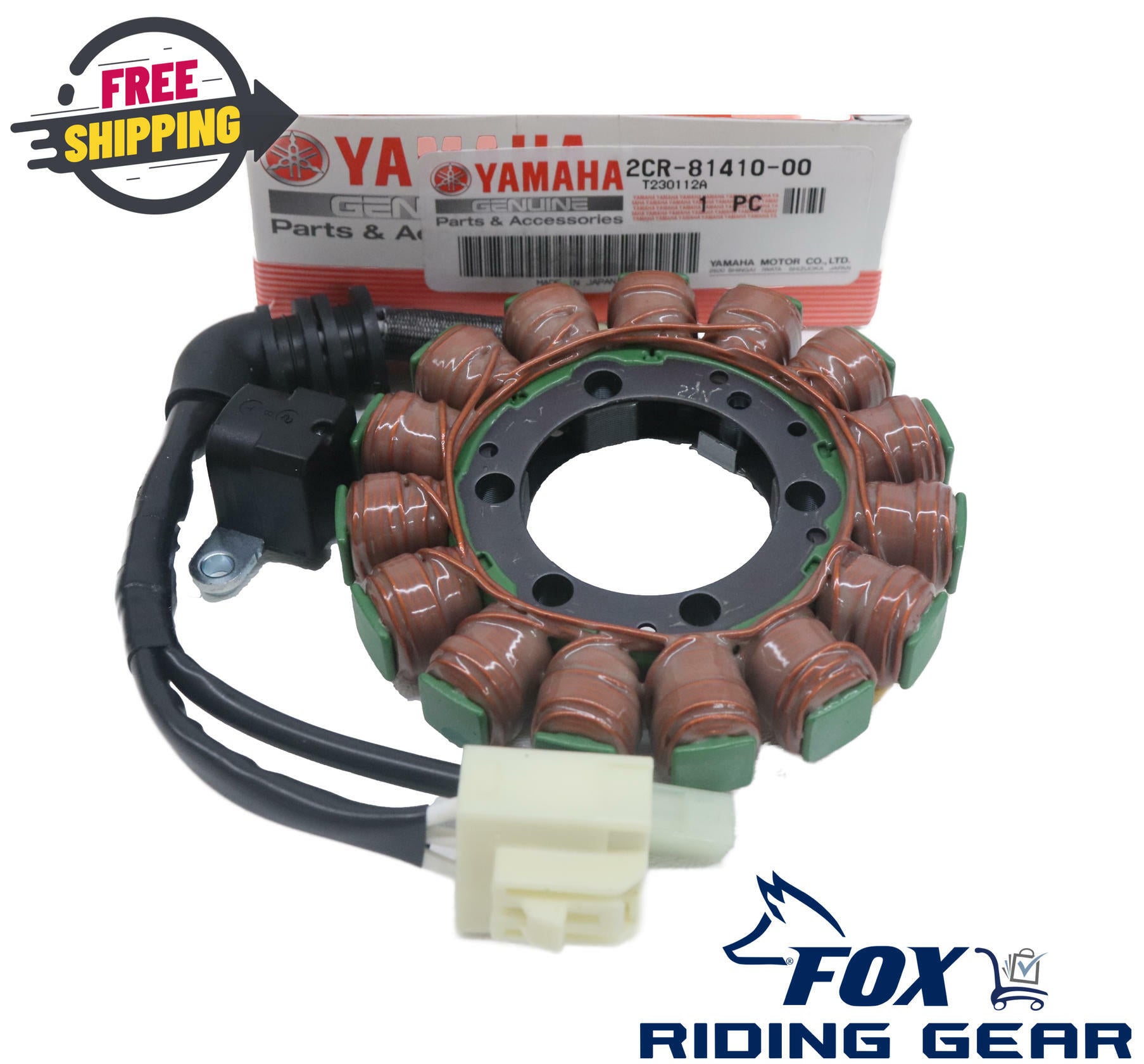 OPEN BOX - OEM Yamaha Stator Magneto Assy - YZF-R1 R1 R1M R1S - 2CR-81410-00-00