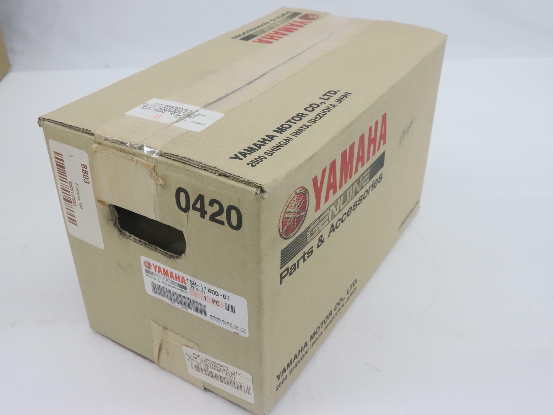 OPEN BOX - OEM Yamaha Crankshaft Crank Assy - 2015 2014 YZ250F - 1SM-11400-01-00