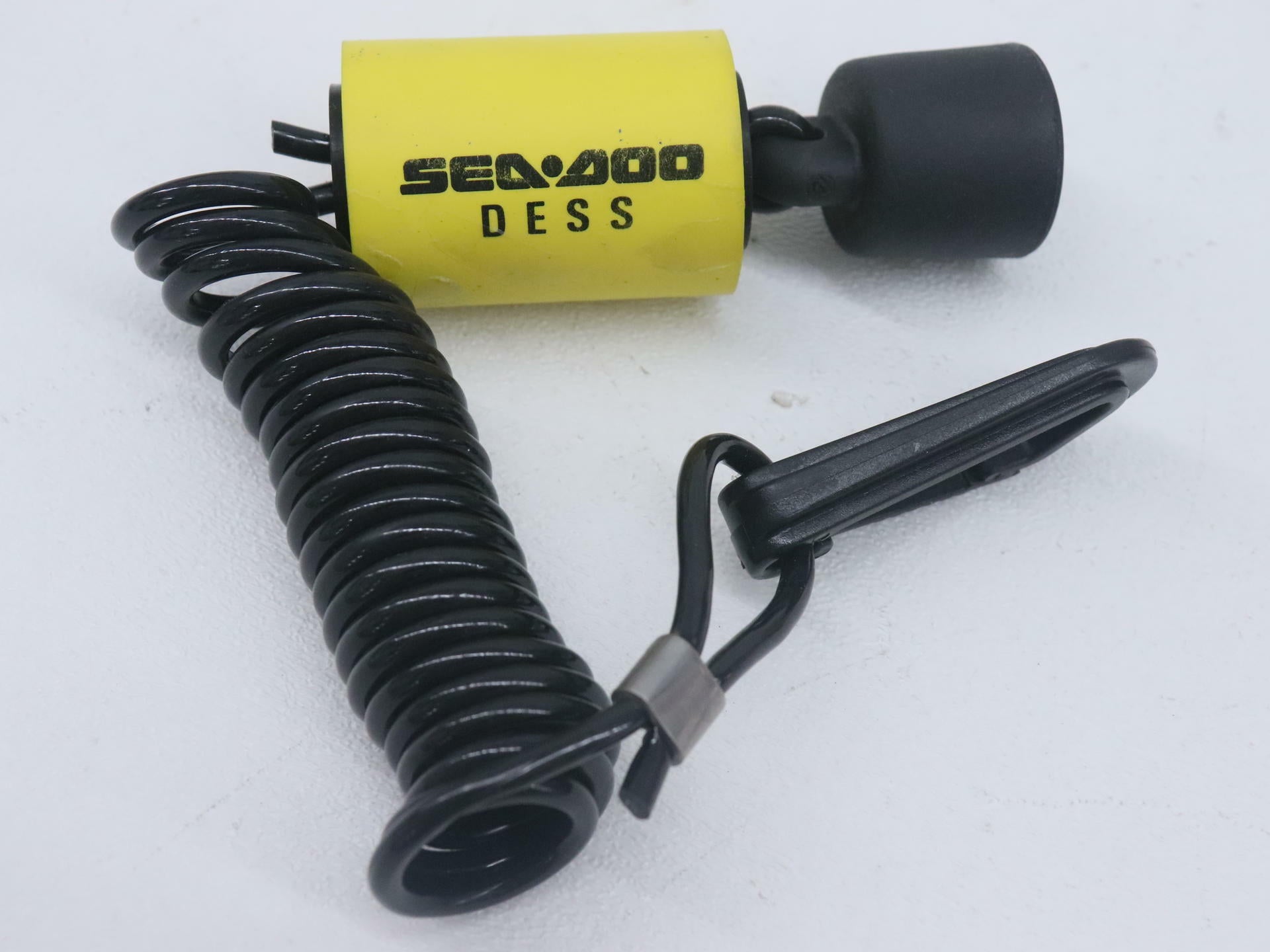OPEN BOX - OEM Sea-Doo Key D.E.S.S Safety Lanyard Cord & Clip - 278002199