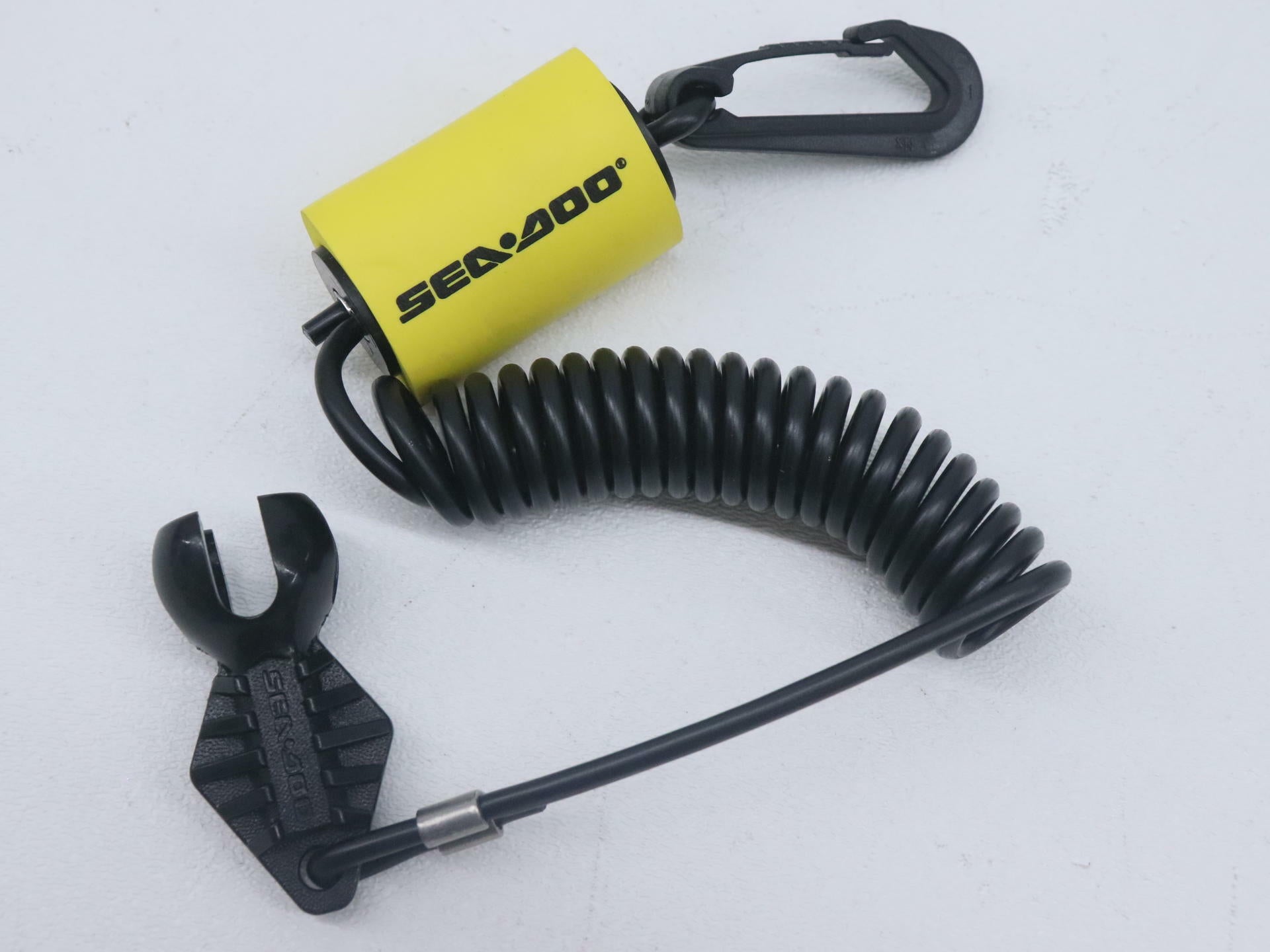 OPEN BOX - OEM Sea-Doo Key Cord & Clip Safety Lanyard - 278003410