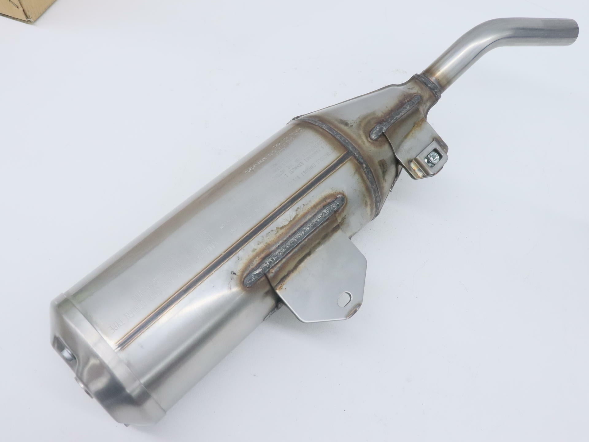 OPEN BOX - OEM Kawasaki Exhaust Muffler w/Arrester - 20-23 KLX300R - 18091-1165