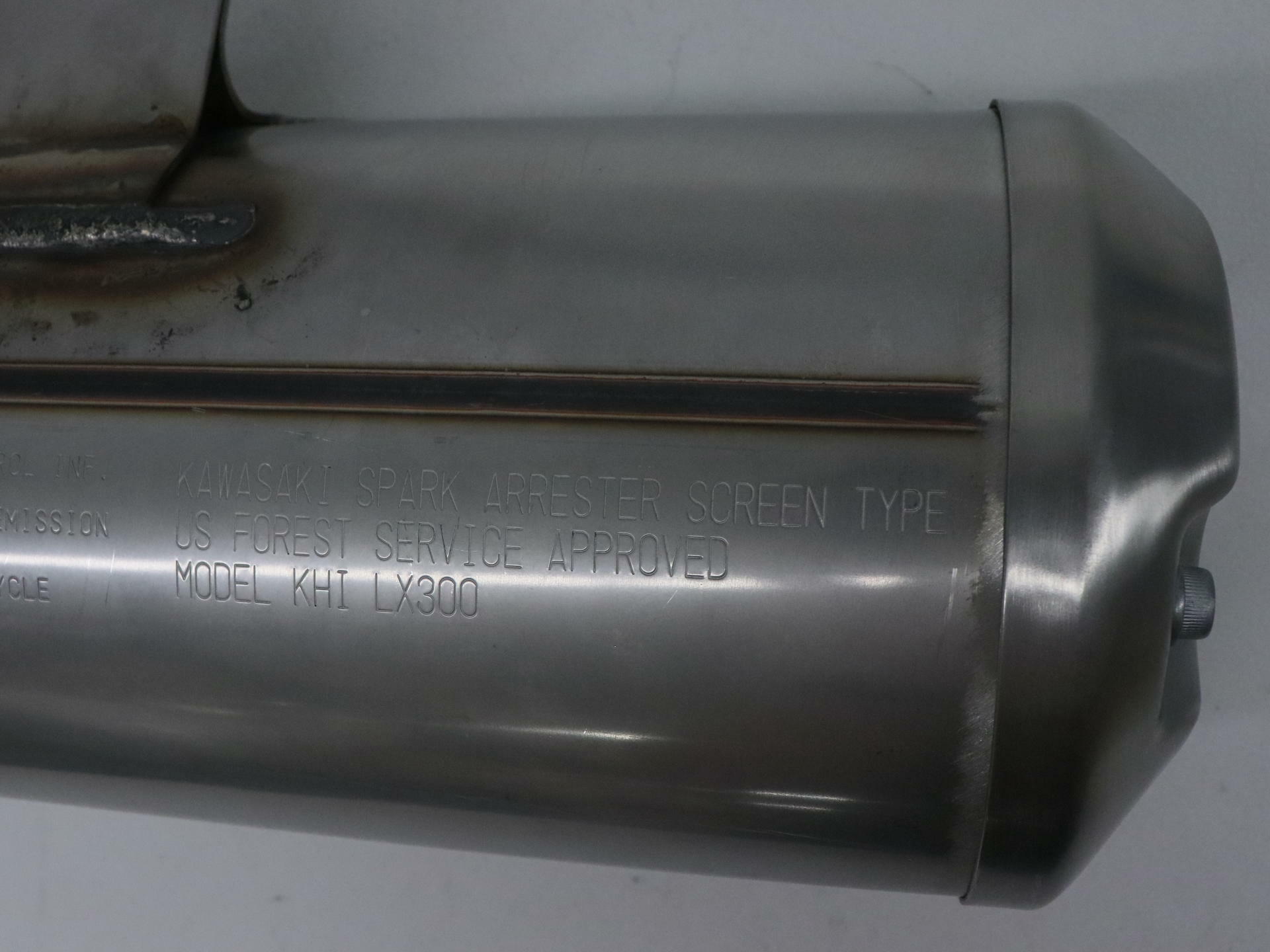 OPEN BOX - OEM Kawasaki Exhaust Muffler w/Arrester - 20-23 KLX300R - 18091-1165