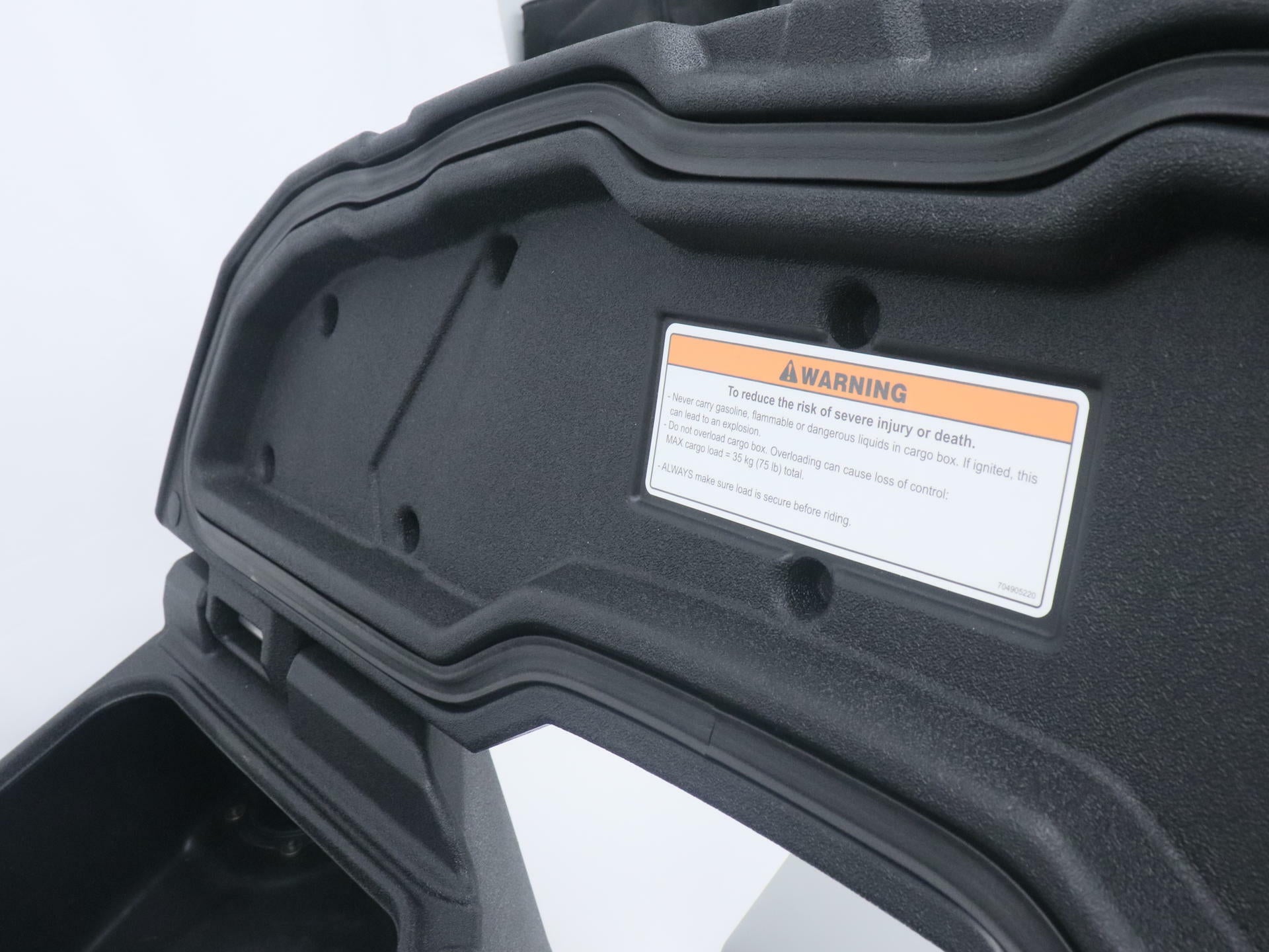 OPEN BOX - OEM Can-Am Cargo Storage Box 12-Gallon Outlander Maverick - 715003879