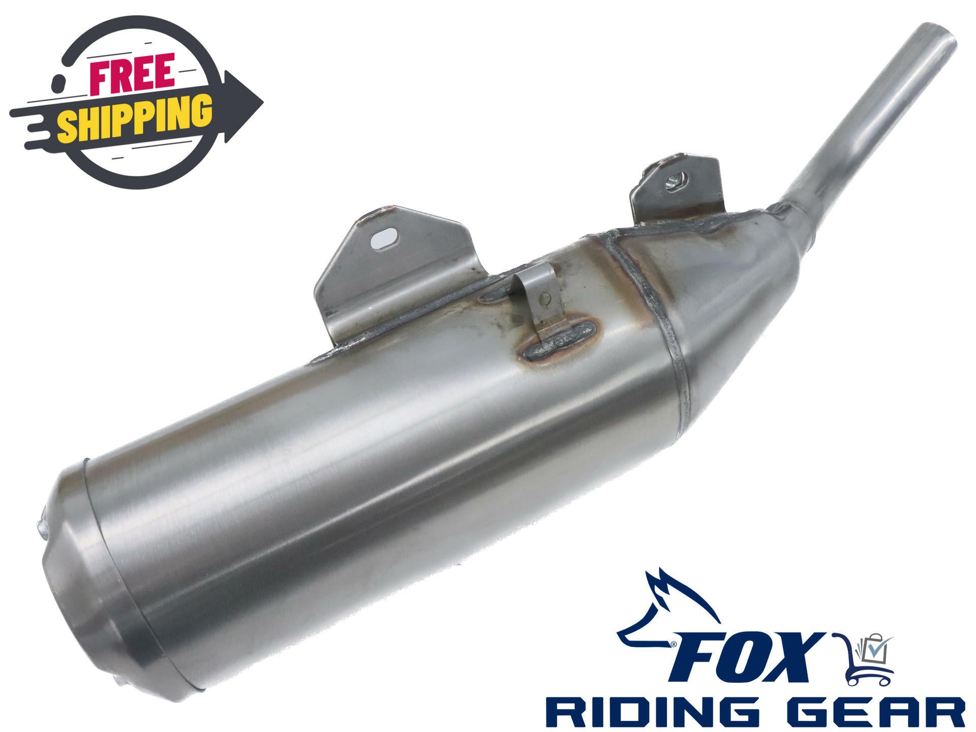 OPEN BOX - OEM Kawasaki Exhaust Muffler w/Arrester - 20-23 KLX300R - 18091-1165