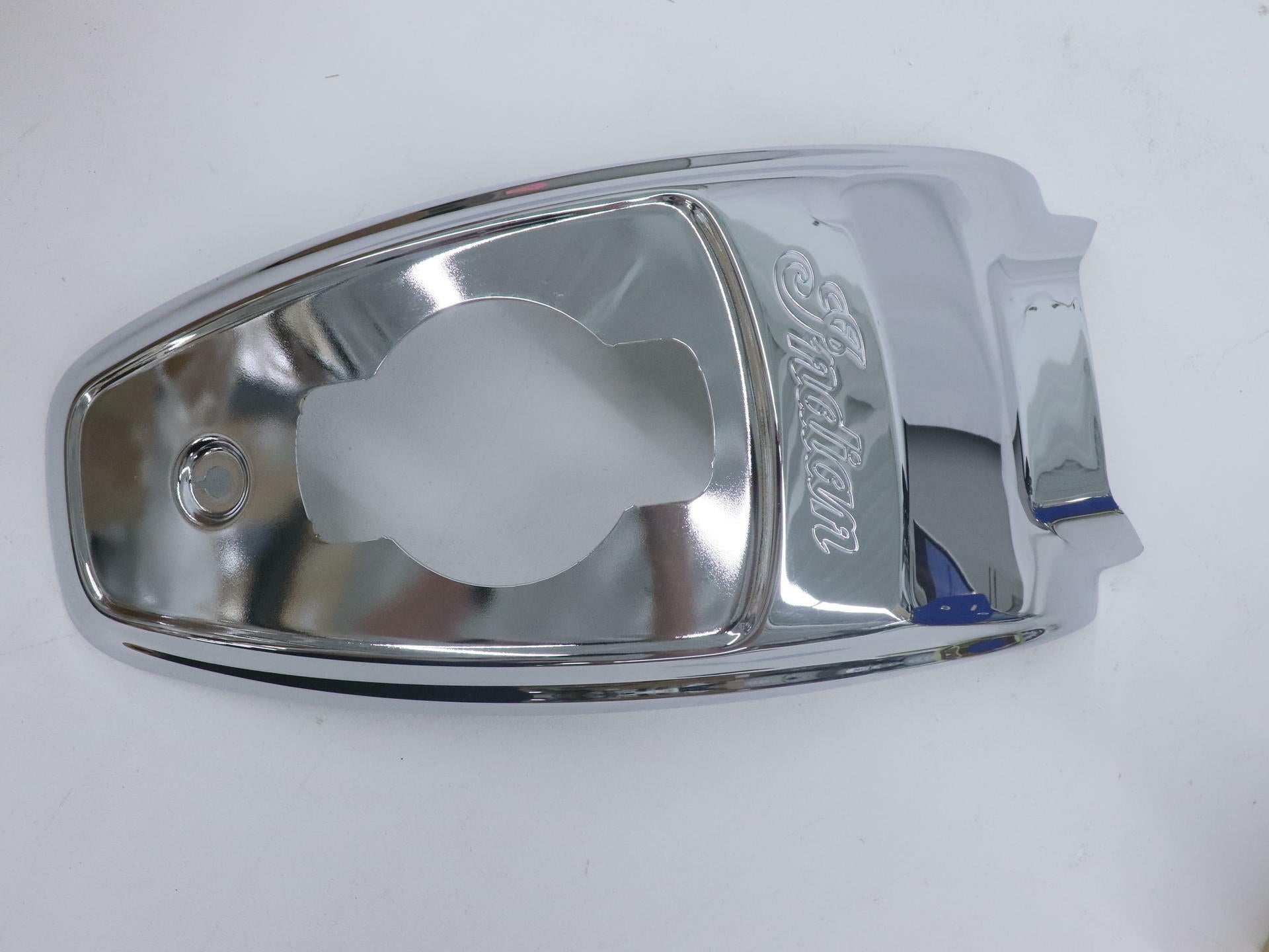 OPEN BOX - OEM Indian Fuel Tank Cover CHROME - 20-24 Challenger - 5266759-156