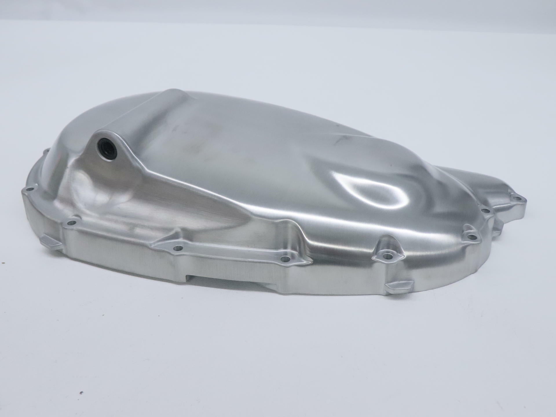 OPEN BOX - OEM Triumph Brushed Clutch Cover Assy - Bonneville T100 - T1260495