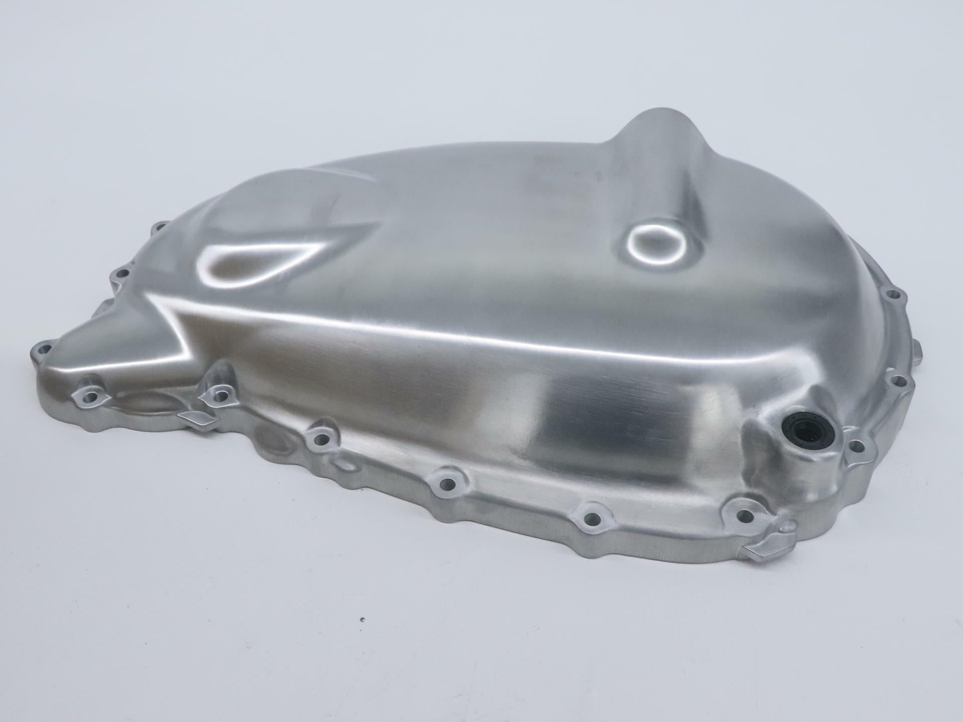 OPEN BOX - OEM Triumph Brushed Clutch Cover Assy - Bonneville T100 - T1260495