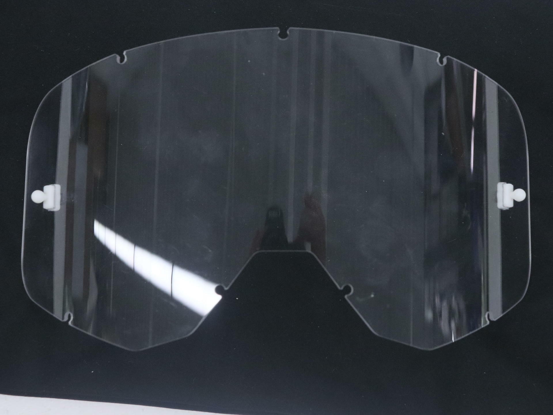 OPEN BOX - Fox Powersports Goggle BLACK Frame & ORANGE Pop Lens ATV - IR-AIRTIME