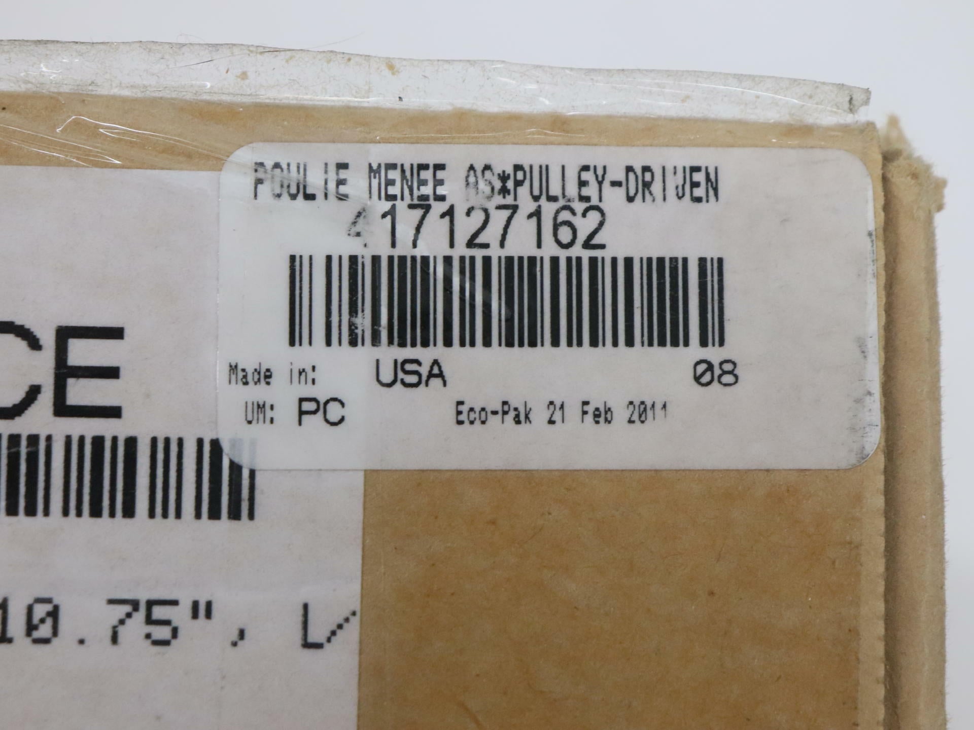 OPEN BOX - OEM Ski-Doo Driven Pulley Clutch - 2009 MXZ X 600RS - 417127162
