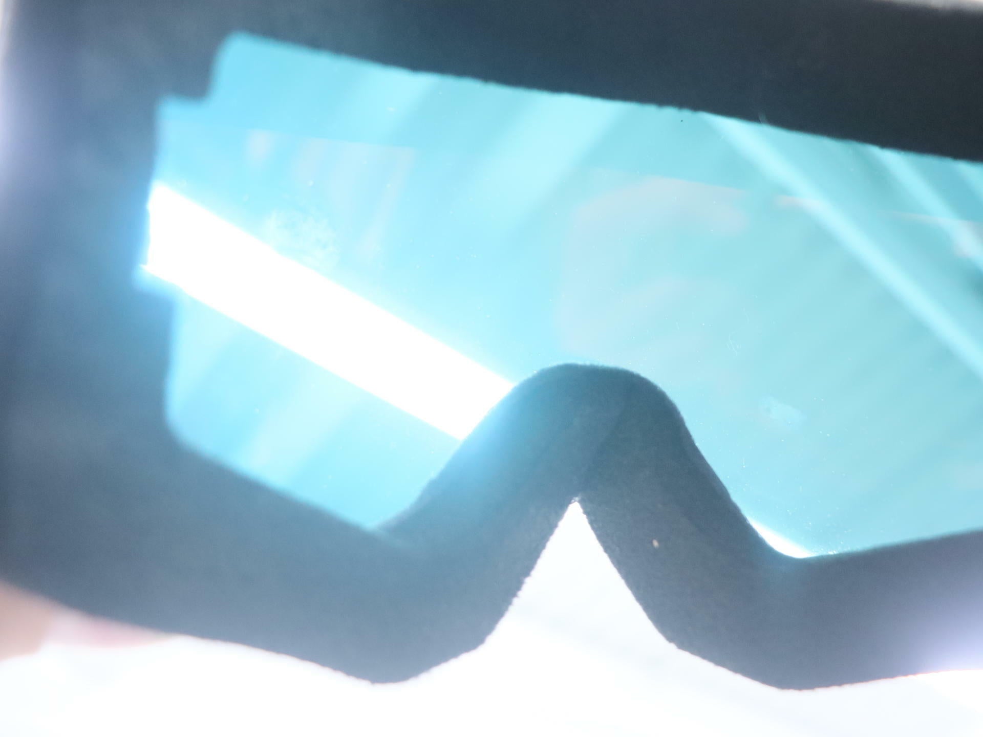 OPEN BOX - Fox Powersports Goggle BLACK Frame & ORANGE Pop Lens Motocross