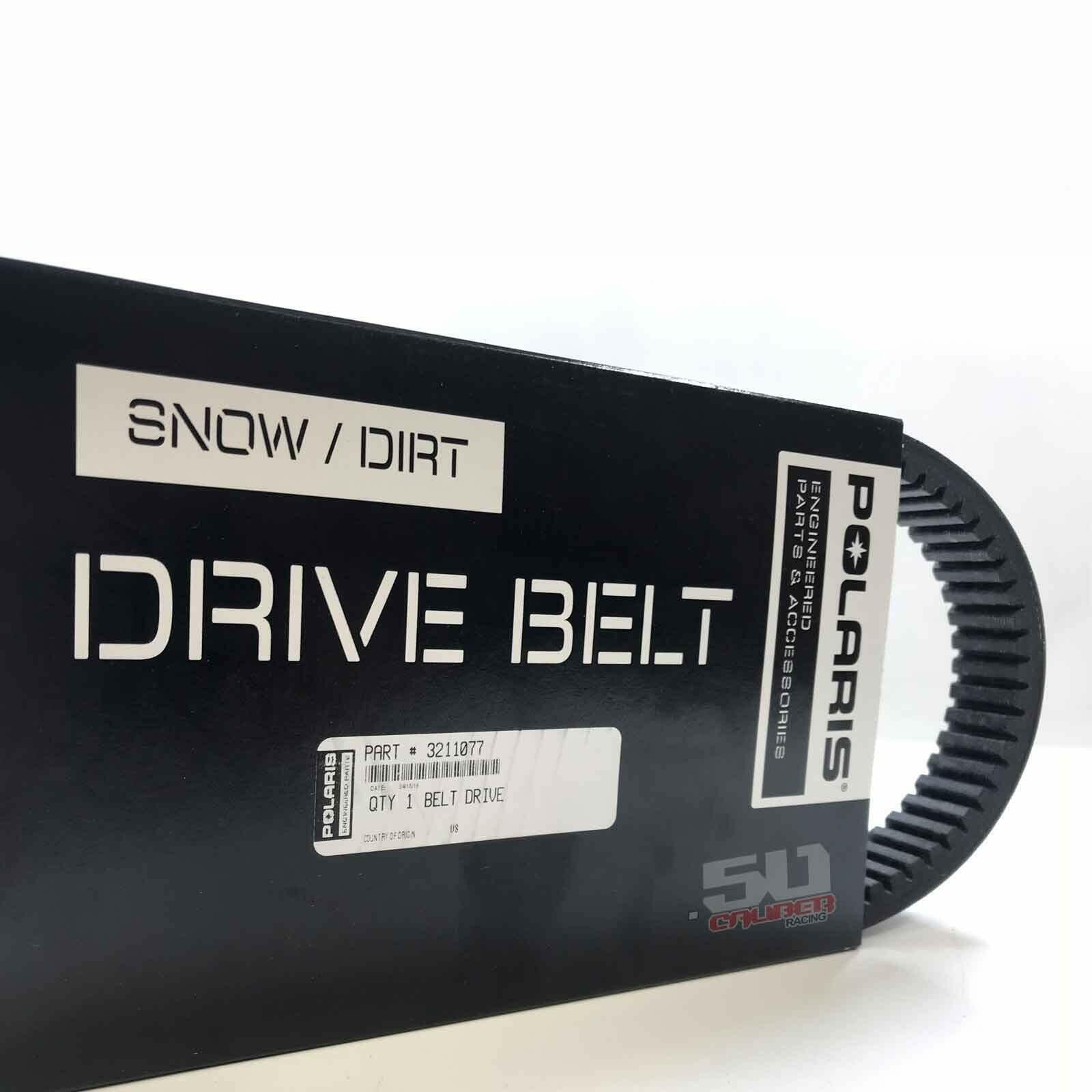 1 OEM Polaris Drive Belt 3211077 fits Polaris Scrambler, Ranger, Magnum, and Hawkeye [3211077]