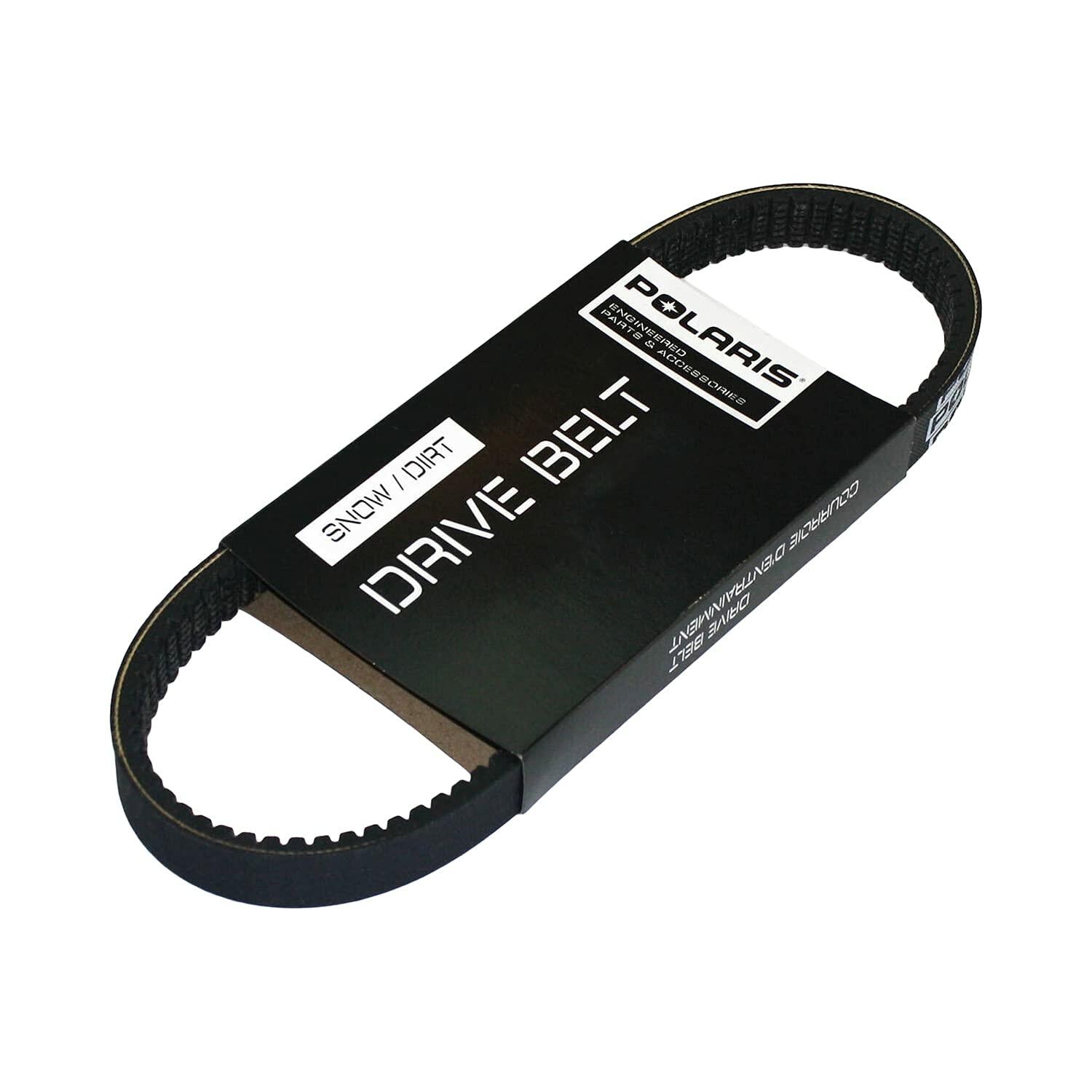 Polaris Sportsman ORV Engine Brake Drive Belt, Part 3211069 – Compatible with Specific Models of Polaris Side-by-Sides, Runs at Optimal RPMs, No Clutch Recalibration, Replace Every 1,000 Miles, Black