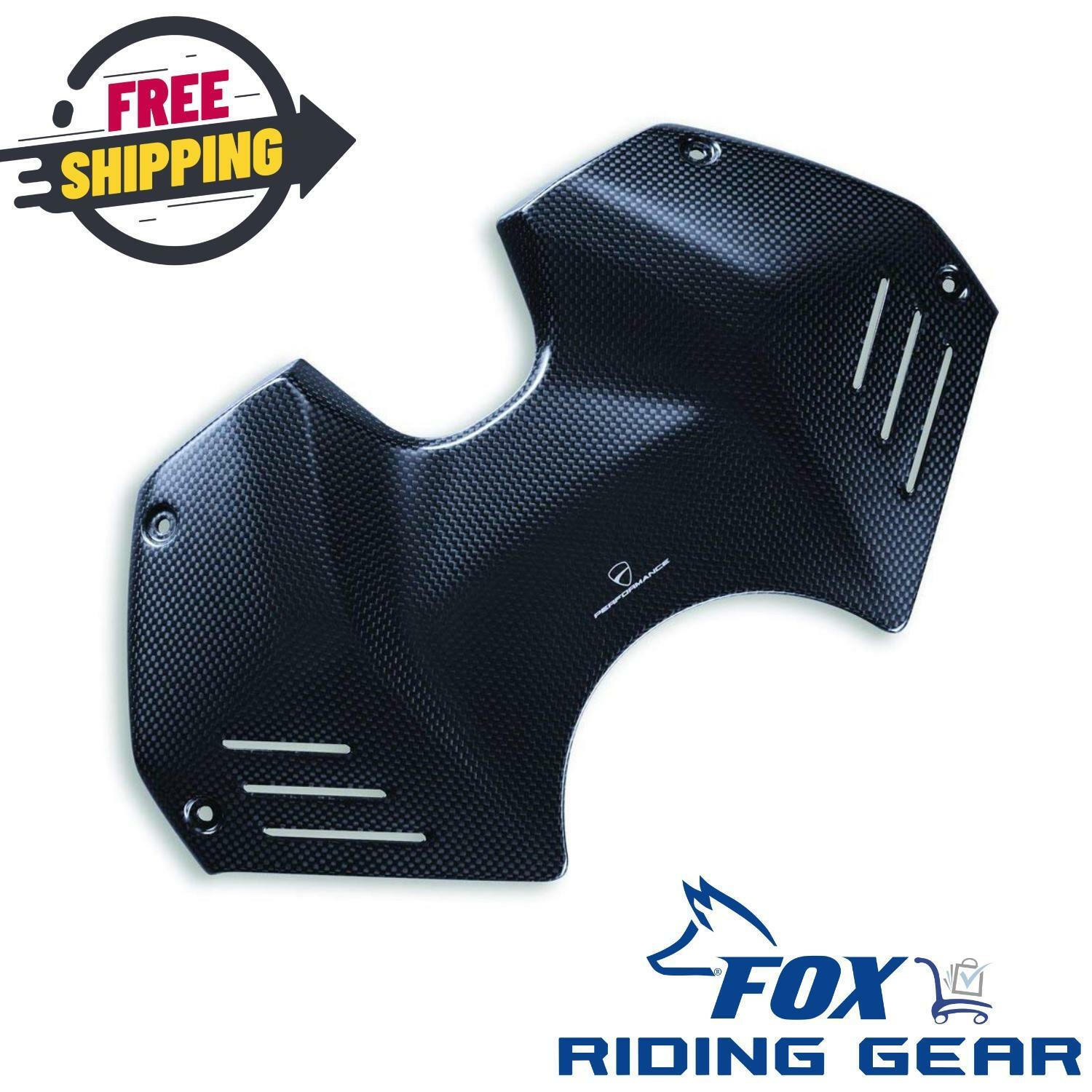 OPEN BOX - OEM Ducati Panigale V4 Carbon Fiber Fuel Tank Cover - 96981051A