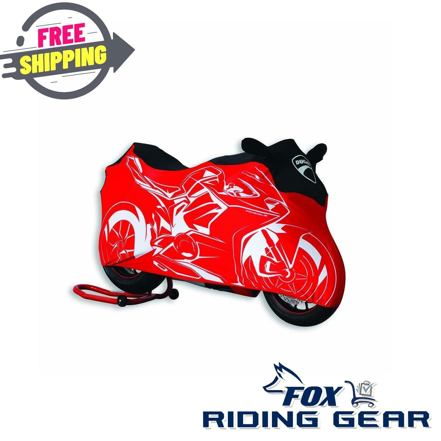 OPEN BOX - Ducati Indoor Bike Canvas Cover Red for Panigale V2 V4 - 97580151AA