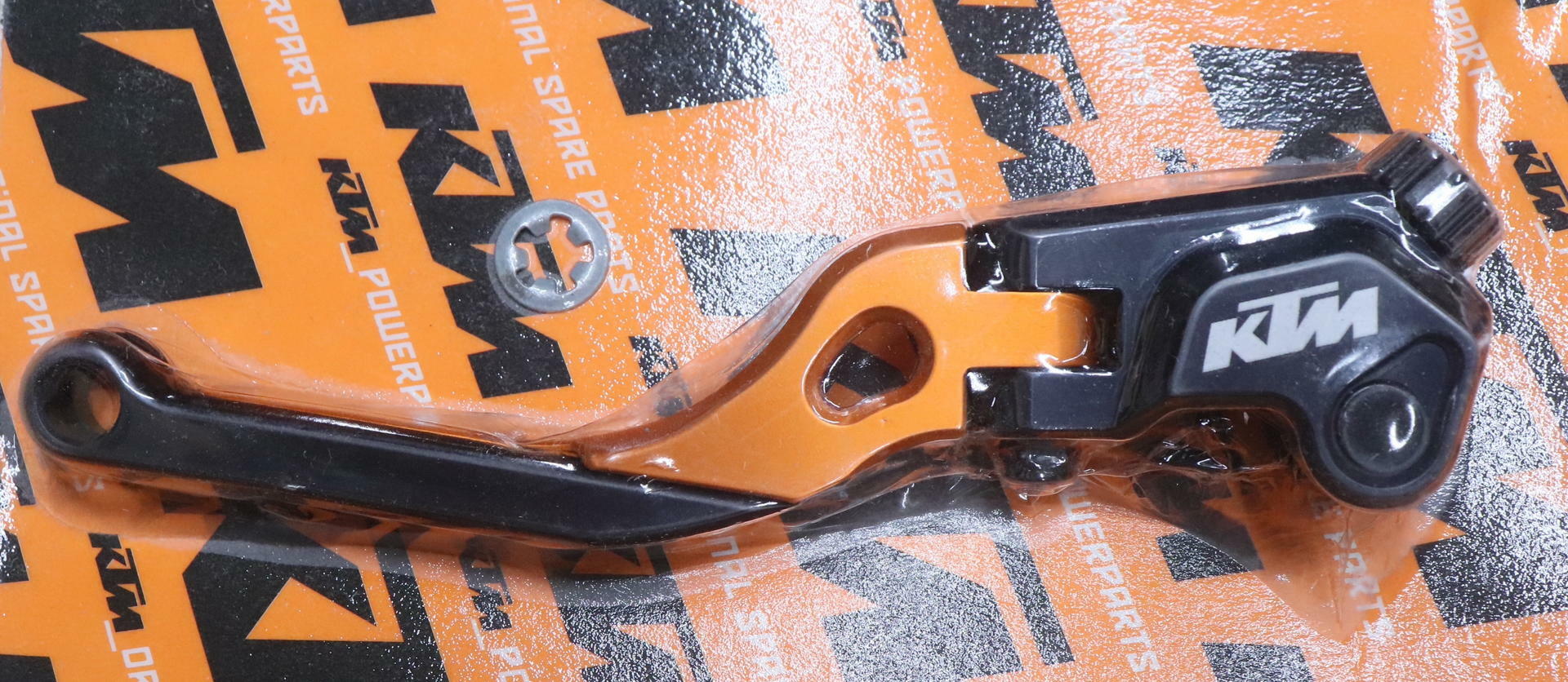 OPEN BOX - OEM KTM 790 Duke Clutch Lever Orange & Black - 64102931044