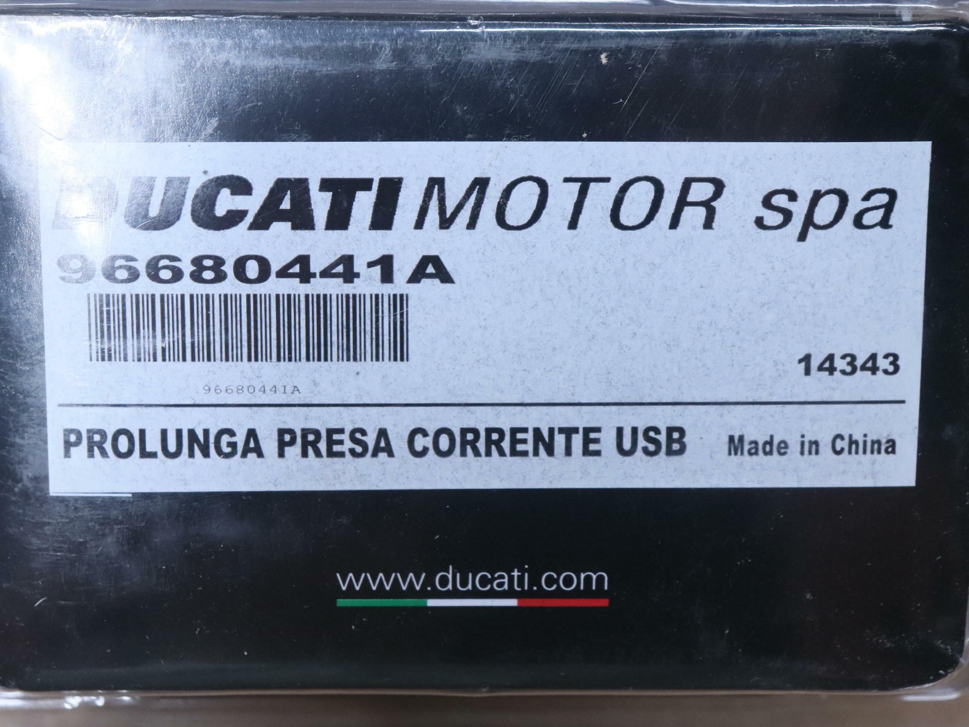 OPEN BOX - OEM Ducati USB Power Outlet System 2015 Multistrada 1200 - 96680441A