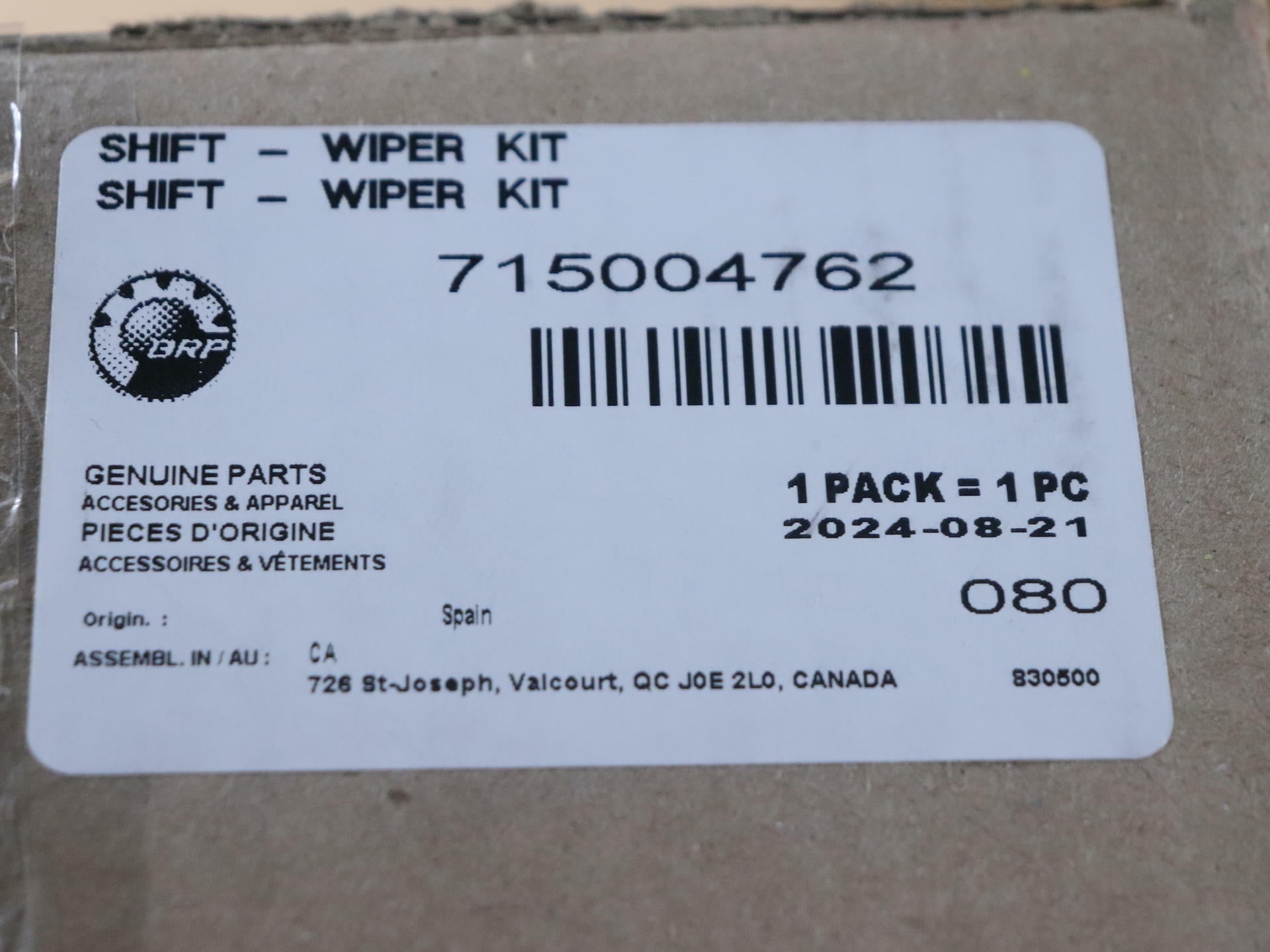 OPEN BOX - OEM Can-Am Windshield Wiper Washer Kit Maverick X3 Max - 715004762