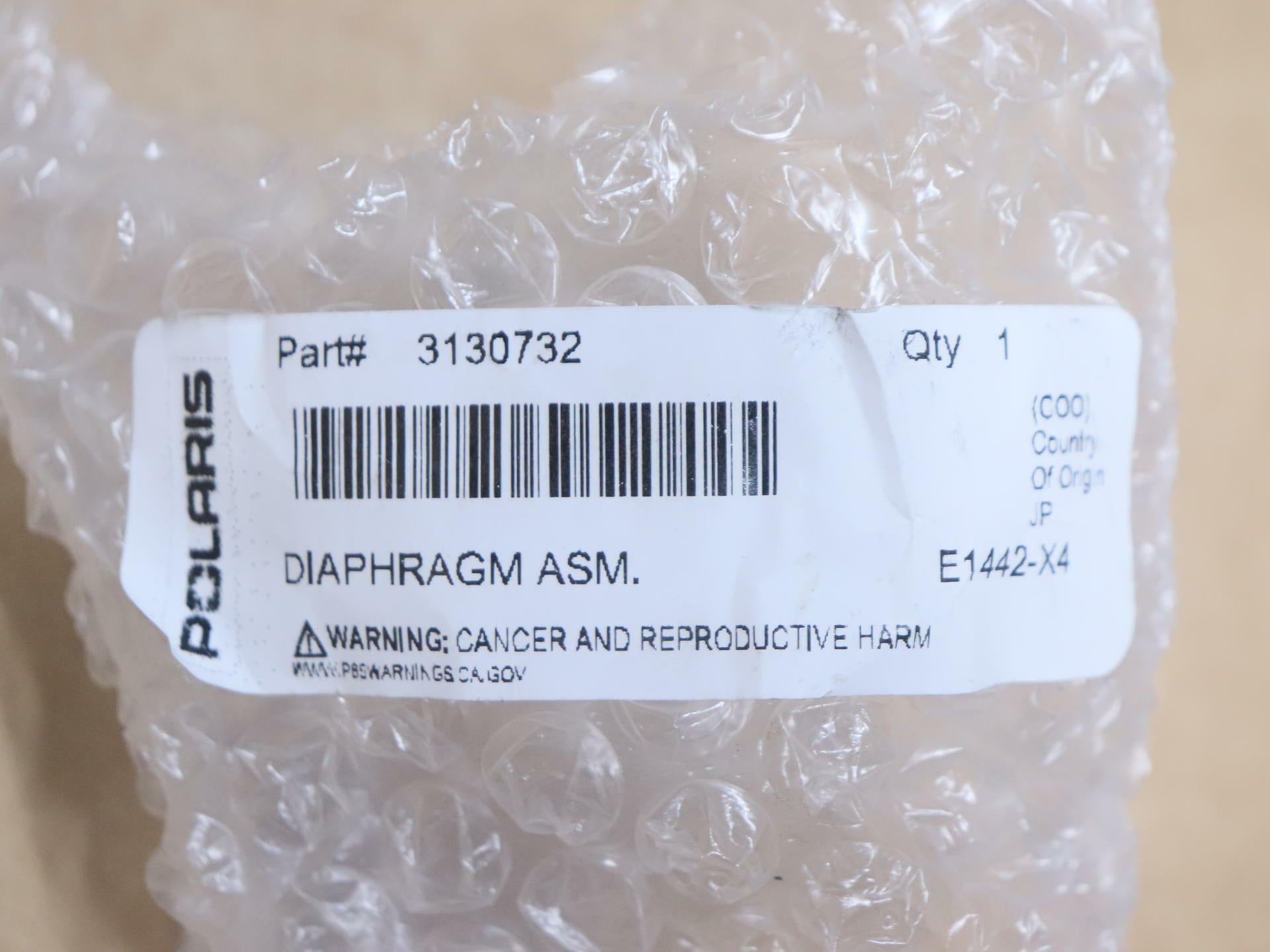 OPEN BOX - Polaris Carburetor Diaphragm Ranger Sportsman 700 600 500 450 3130732