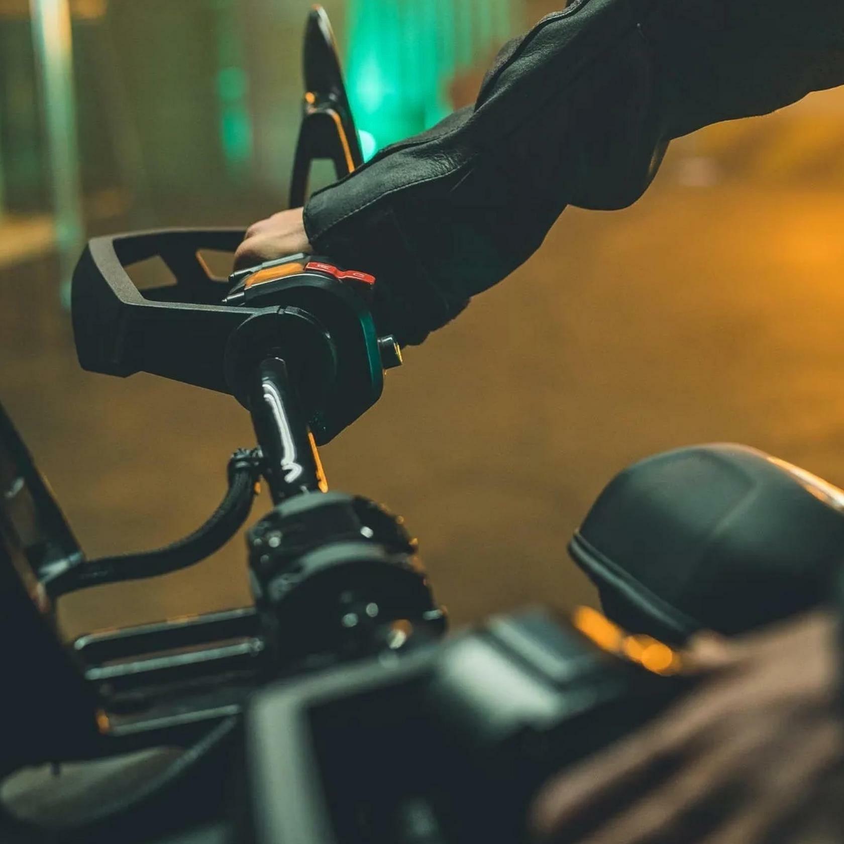 OPEN BOX - OEM Can-Am Handguard Set Aluminum BLACK All Ryker Models - 219400998