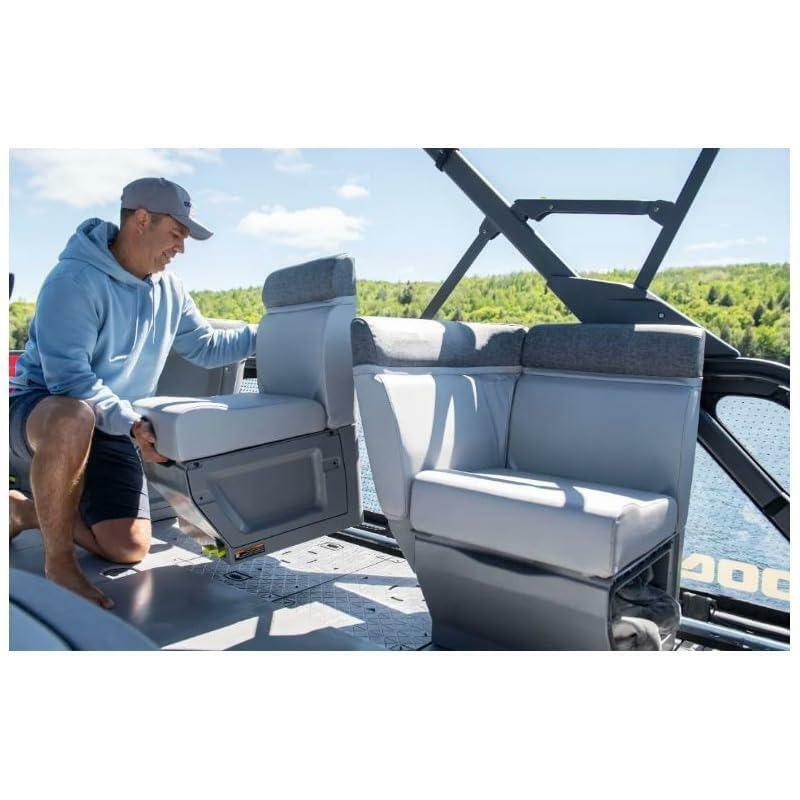 OPEN BOX - OEM Sea-Doo Corner Seat Backrest LEFT Side Switch Pontoon - 295101045