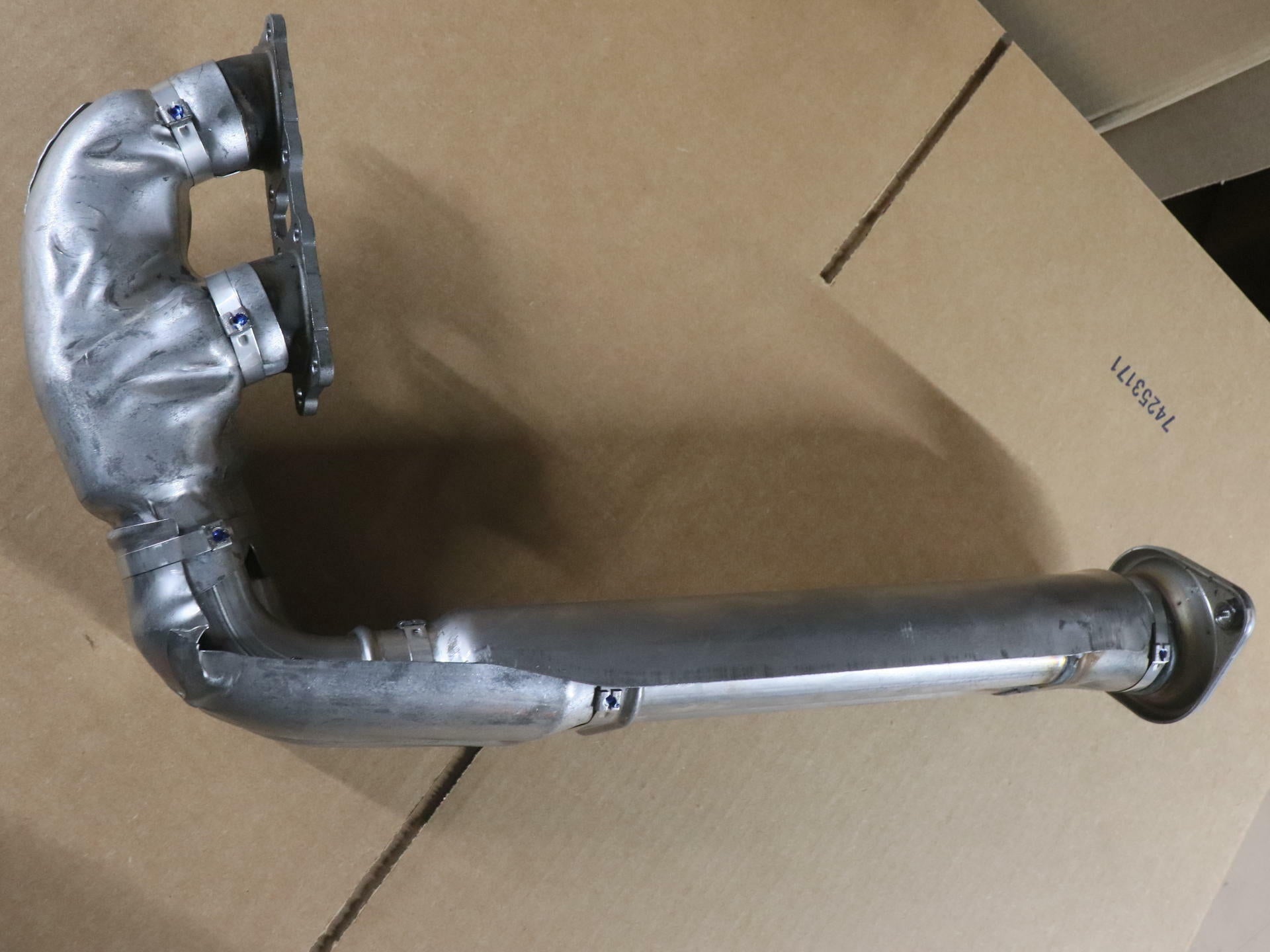 OPEN BOX - OEM Polaris Header Pipe Exhaust Manifold RZR 1000 XP XP4 - 1262599