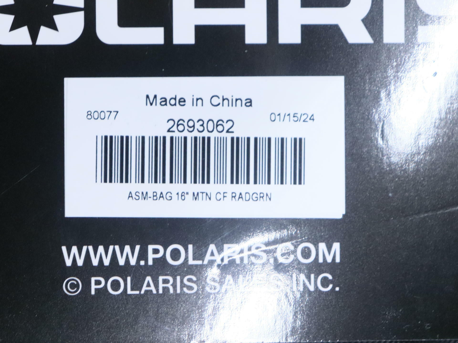 OPEN BOX - Polaris Lock & Ride Flex Medium Burandt Bag Radiant Green - 2890633