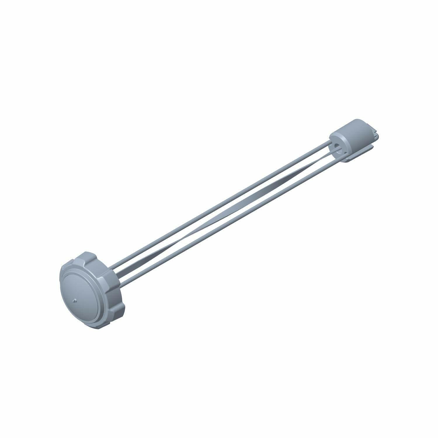 Polaris Snowmobile Fuel Cap w/Gague, 14.00, Genuine OEM Part 2520815, Qty 1