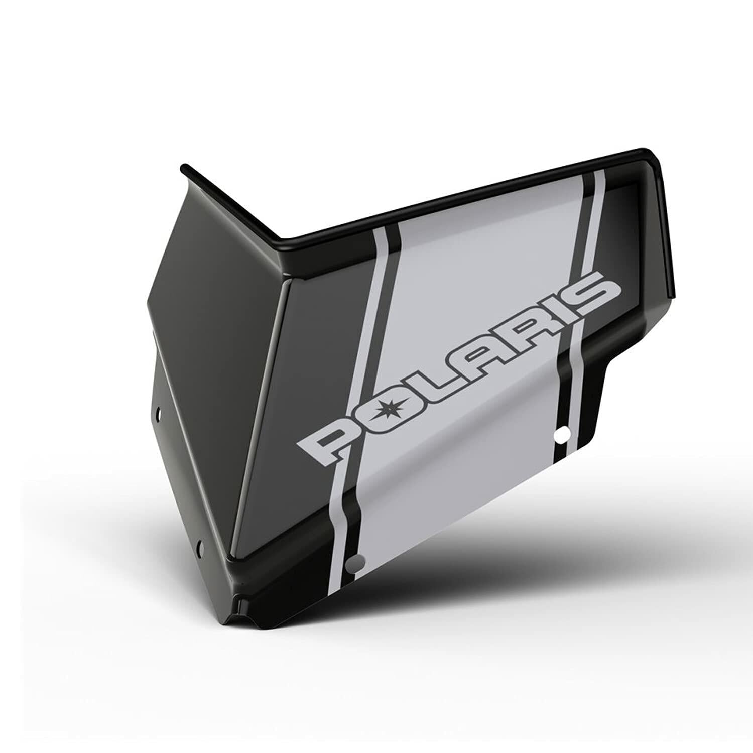 Polaris Snowmobile Low Windshield with Striped Logo