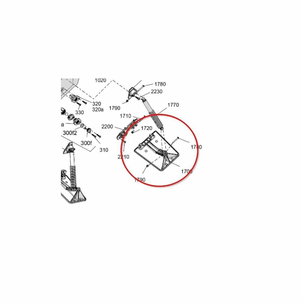 BRP Sea Doo Switch Pontoon Boat Tab Trim Oem New 292002388