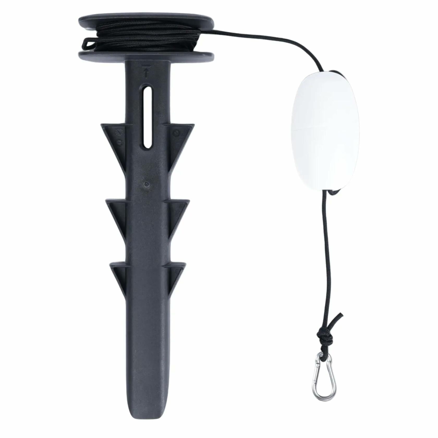 Sea-Doo OEM, Lightweight Spike Anchor, 25 Ft Rope With Carry Bag, 295101255