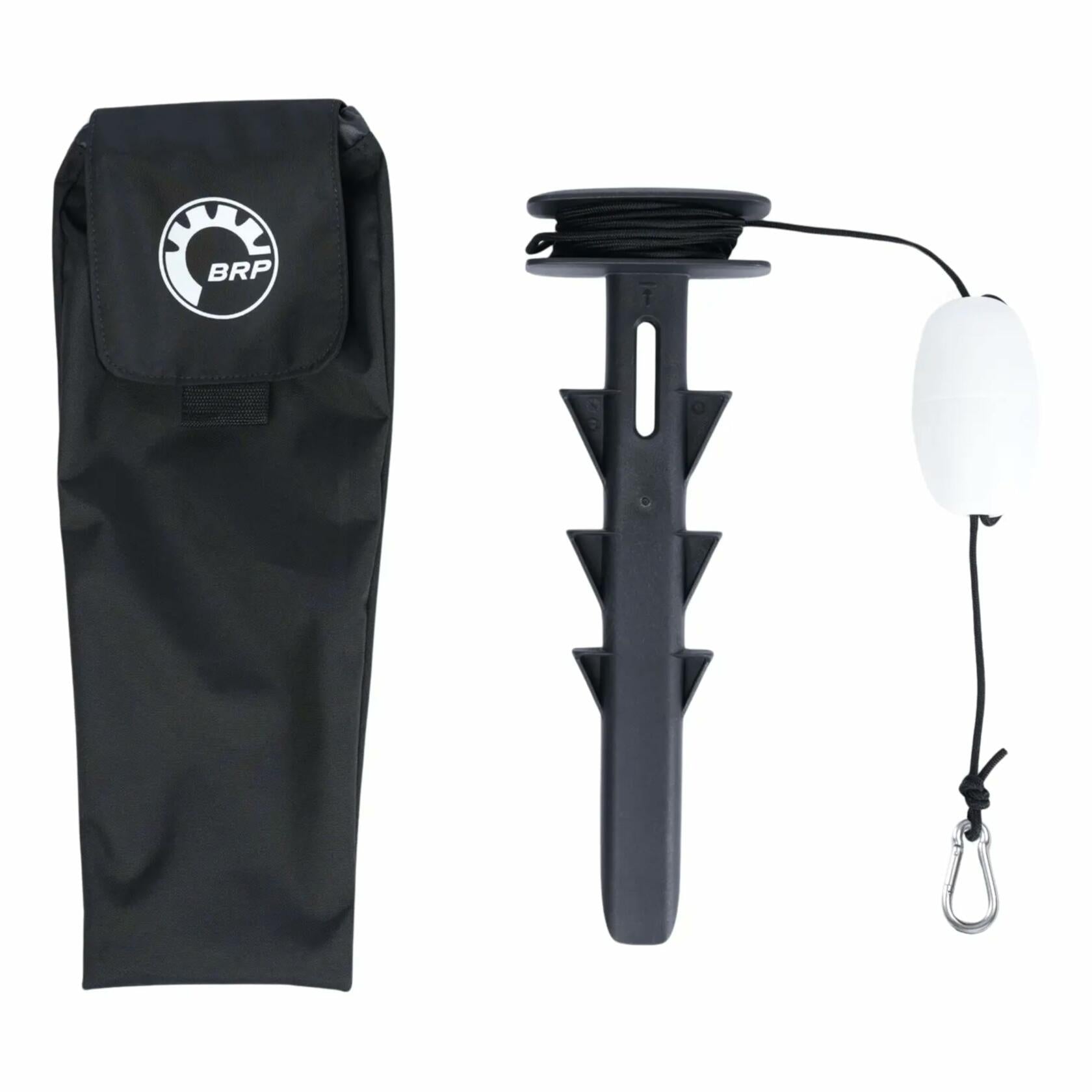 Sea-Doo OEM, Lightweight Spike Anchor, 25 Ft Rope With Carry Bag, 295101255