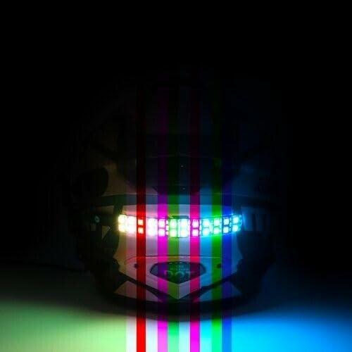 LJE Products Blizzard Buster - Color Selectable Snowmobile Helmet Safety Light