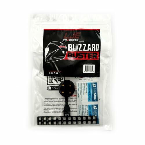 LJE Blizzard Buster Compatible For Ski-Doo Oxygen Helmet Color Selectable Safety Light