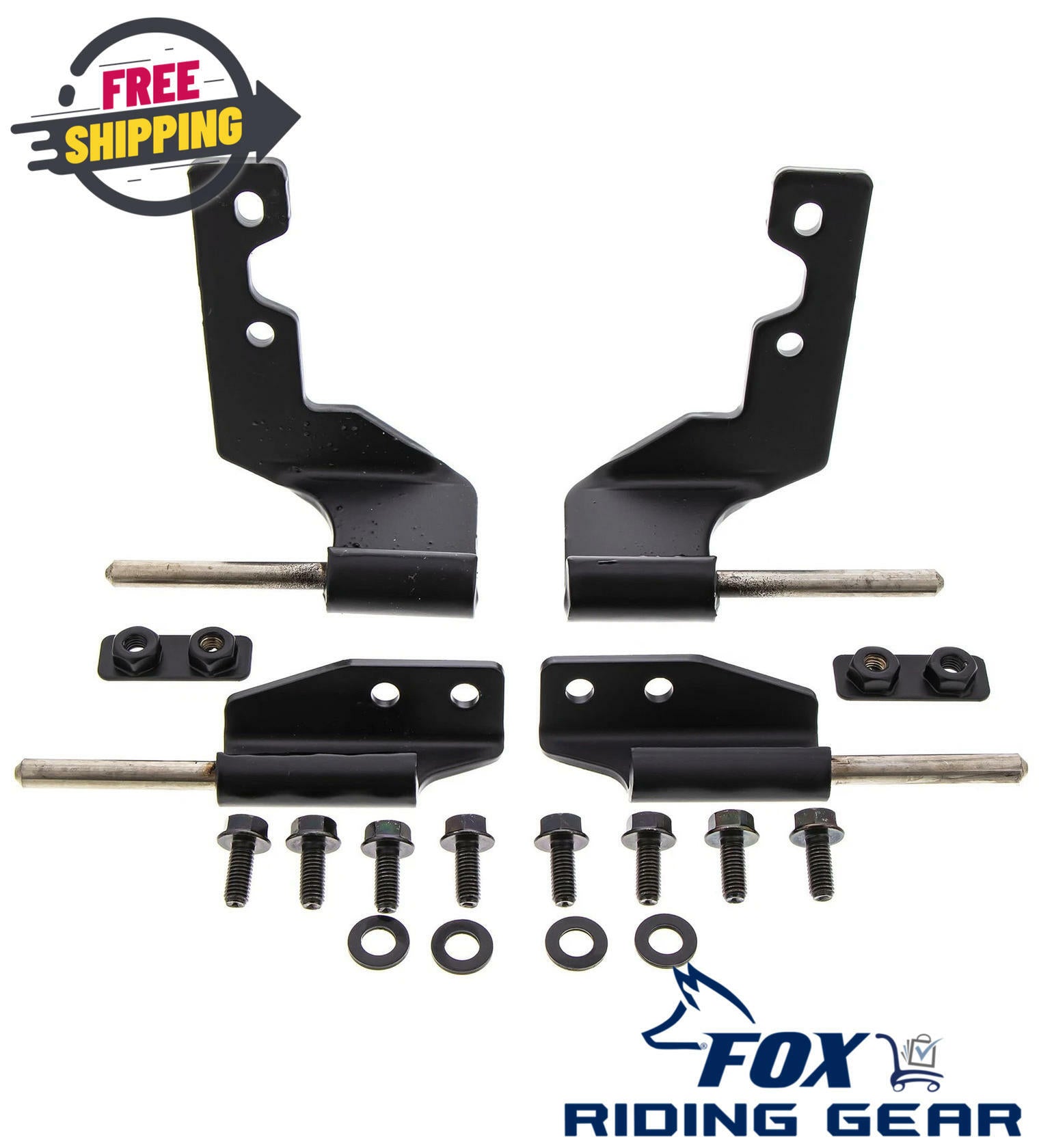 OPEN BOX - OEM Polaris Half Door Hinge Hardware Kit Ranger XP1000 EPS - 2207759