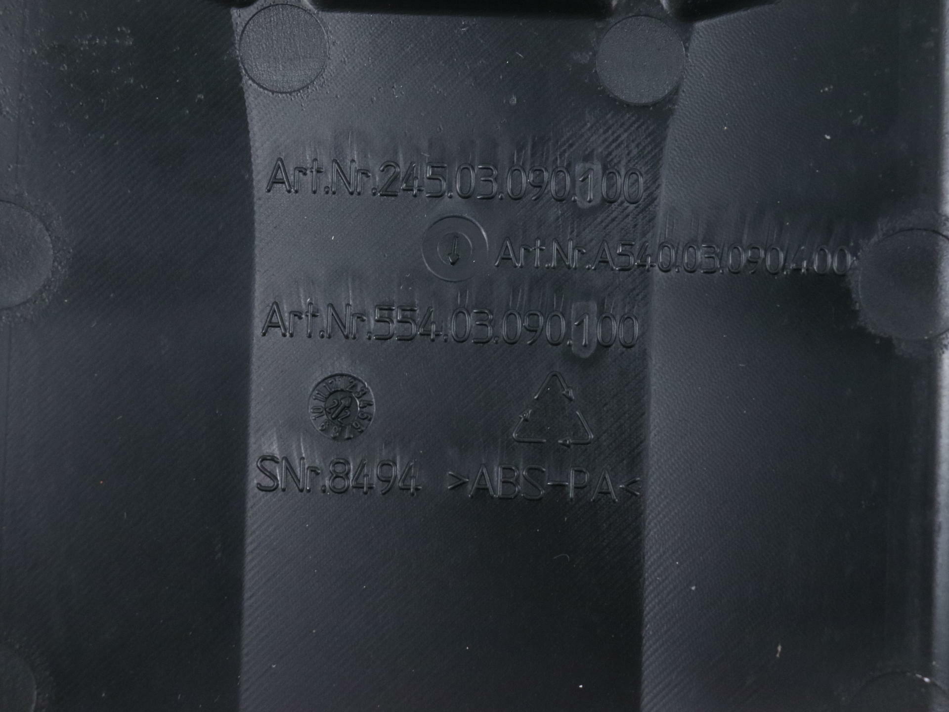 OPEN BOX - OEM KTM Skid Plate Engine Guard Black EXC XCW TPI 250 300 55403090144