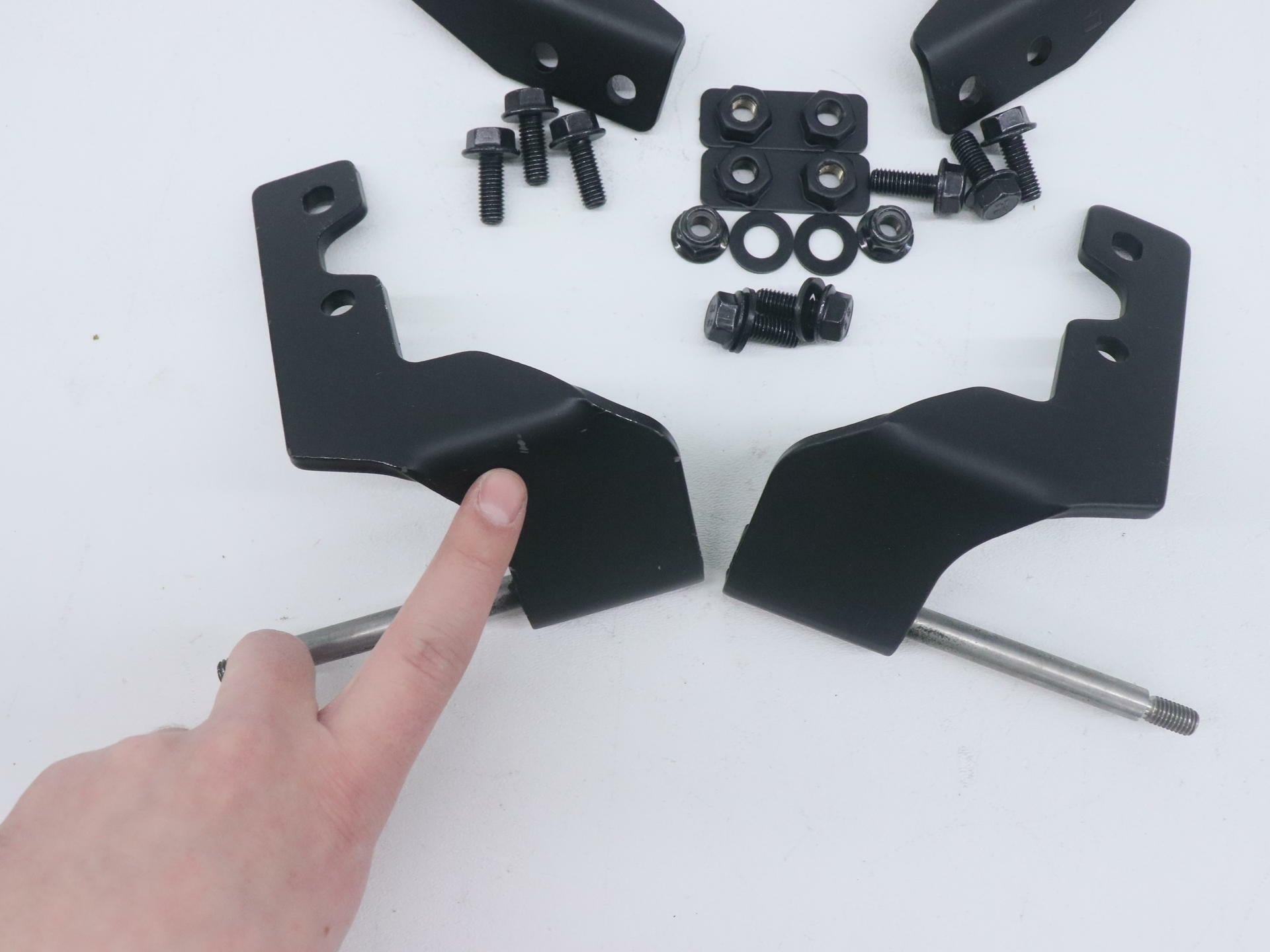 OPEN BOX - OEM Polaris Half Door Hinge Hardware Kit Ranger XP1000 EPS - 2207759